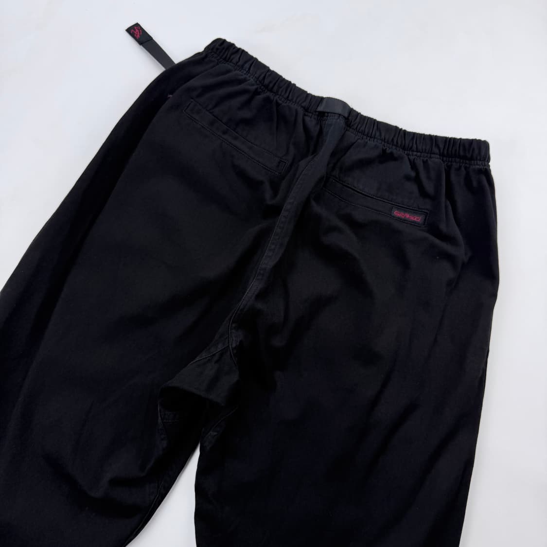 그라미치 루즈 테이퍼드 팬츠 블랙 상품이미지7