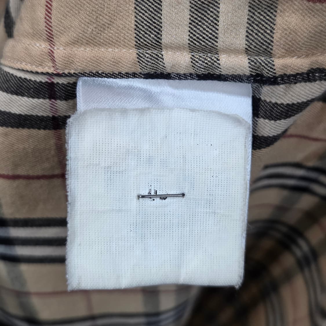 버버리 노바체크 셔츠 XL 상품이미지4