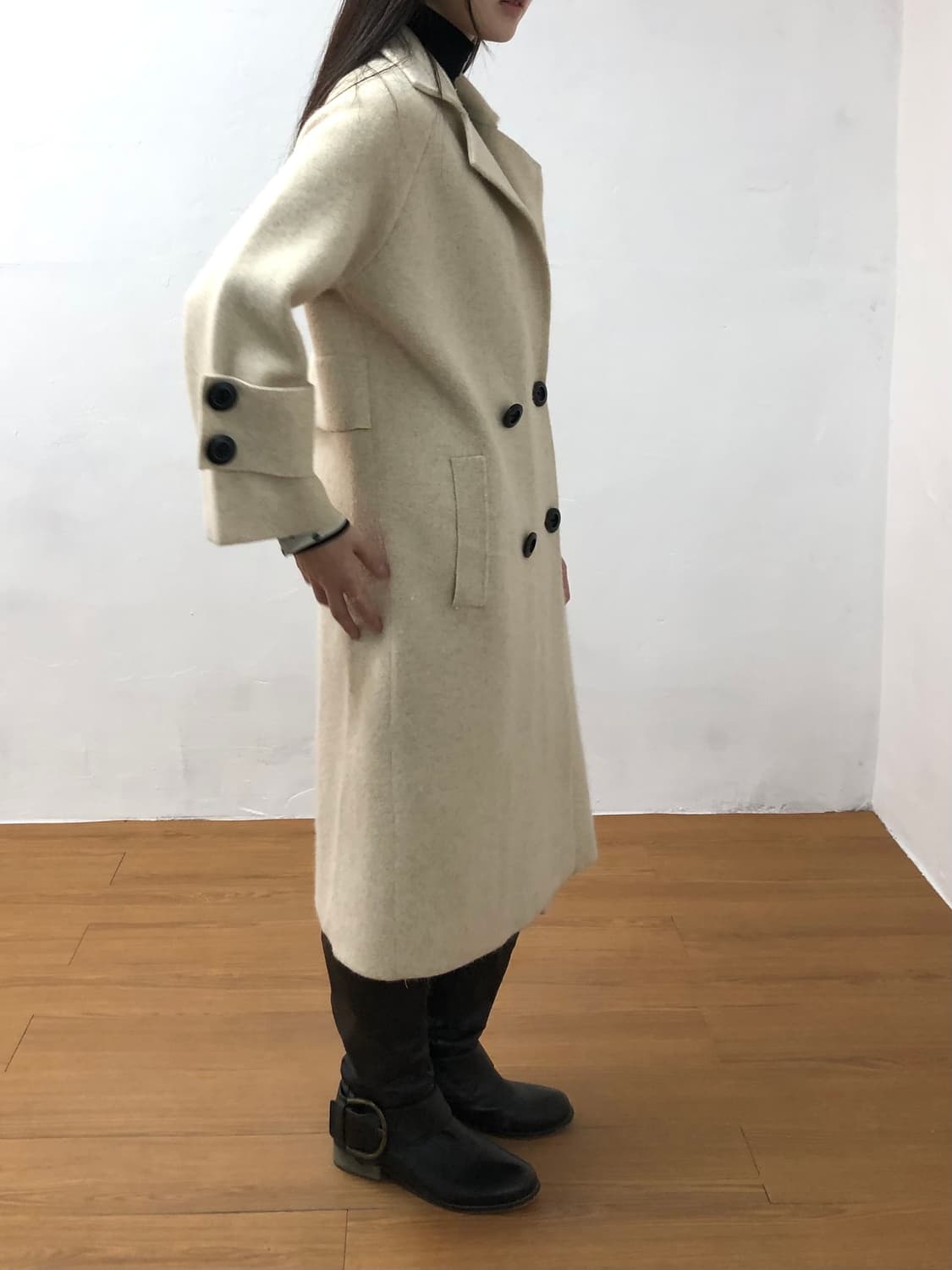 빈티지 캐시미어 더블코트 상품이미지2