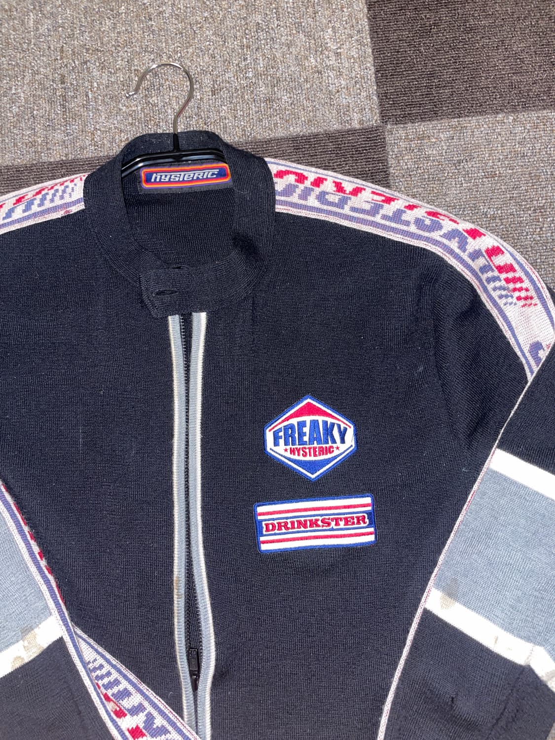 히스테릭 글래머 니트 집업 상품이미지2