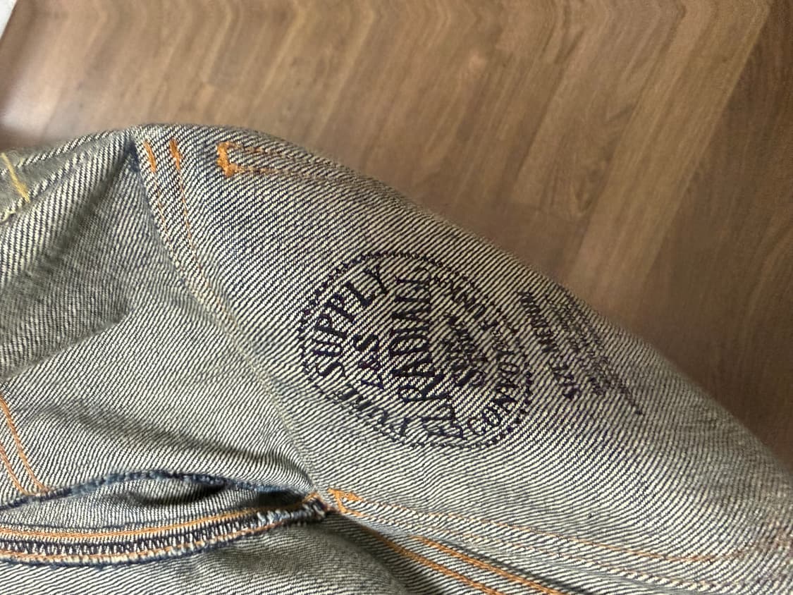 라디올 데님자켓 상품이미지4