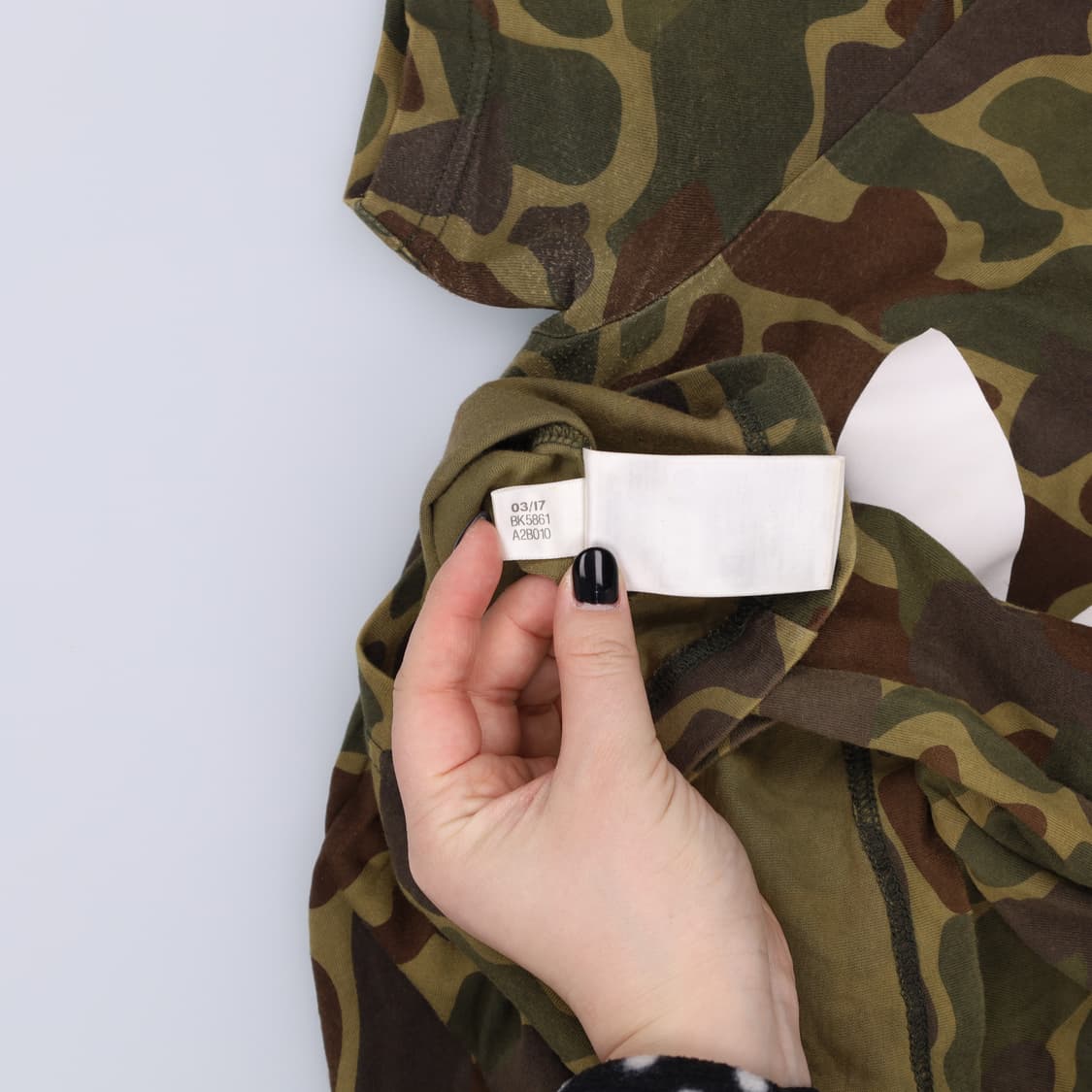 90 아디다스 카모 반팔 티셔츠 0204M 상품이미지5