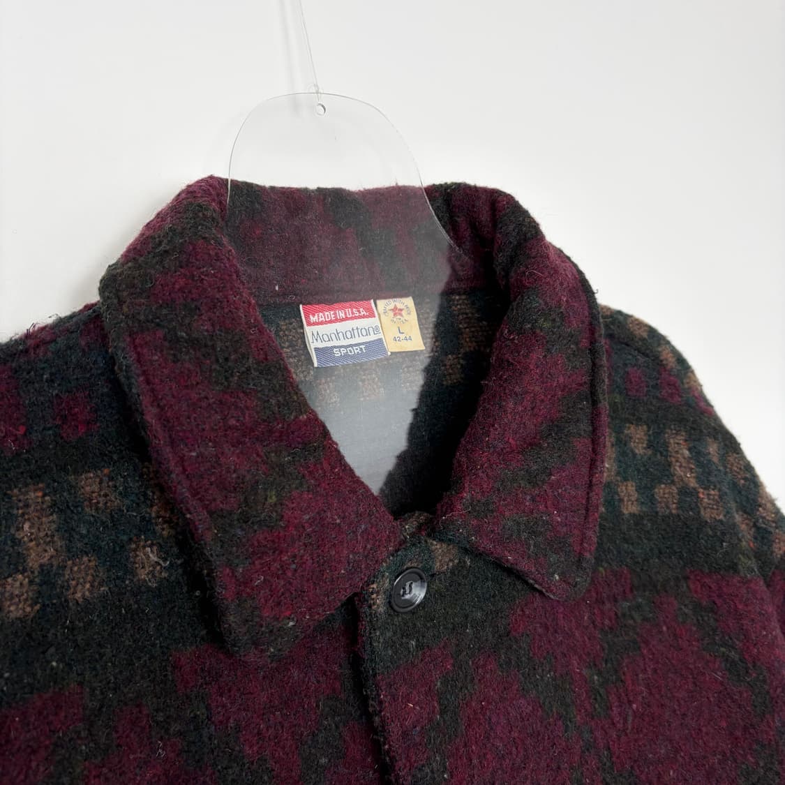 빈티지 블랑켓 더플 코트 상품이미지2