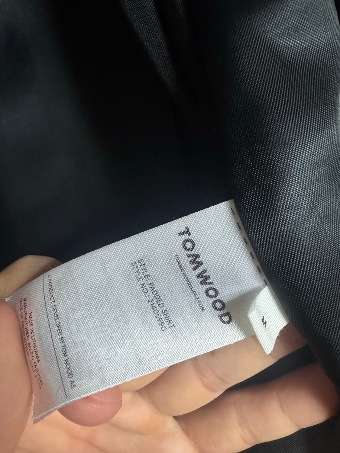 톰 우드 패디드 셔츠 자켓 상품이미지4