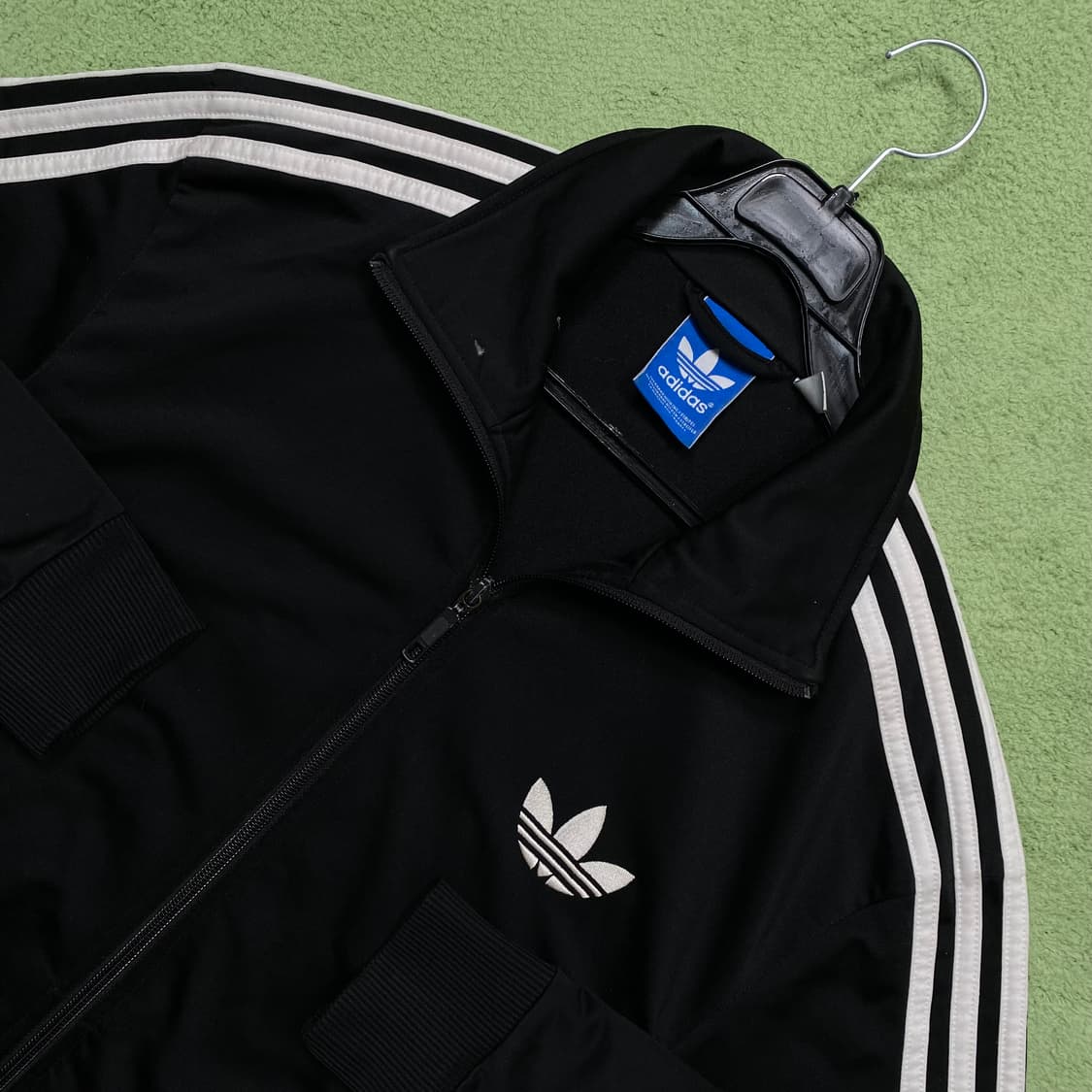 아디다스 검정 파이어버드 져지 트랙탑 상품이미지3