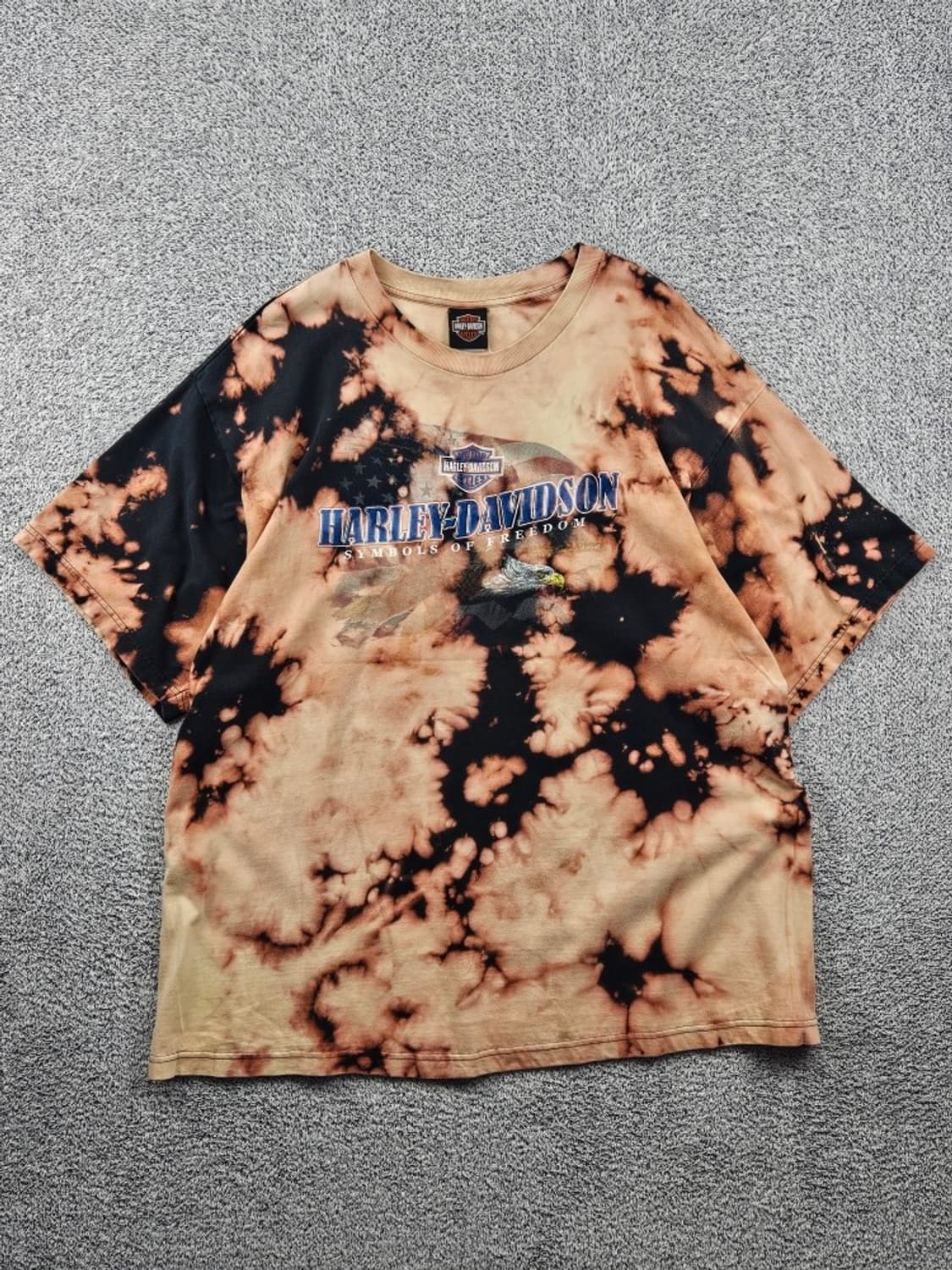 USA 할리데이비슨 반팔 티셔츠 커스텀 ( 3XL ) / 11931 상품이미지2