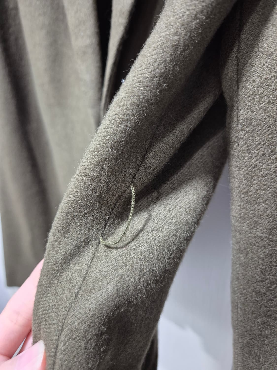 (세일)JPN 카키색 숏 자켓 벨트 스타일 상품이미지4