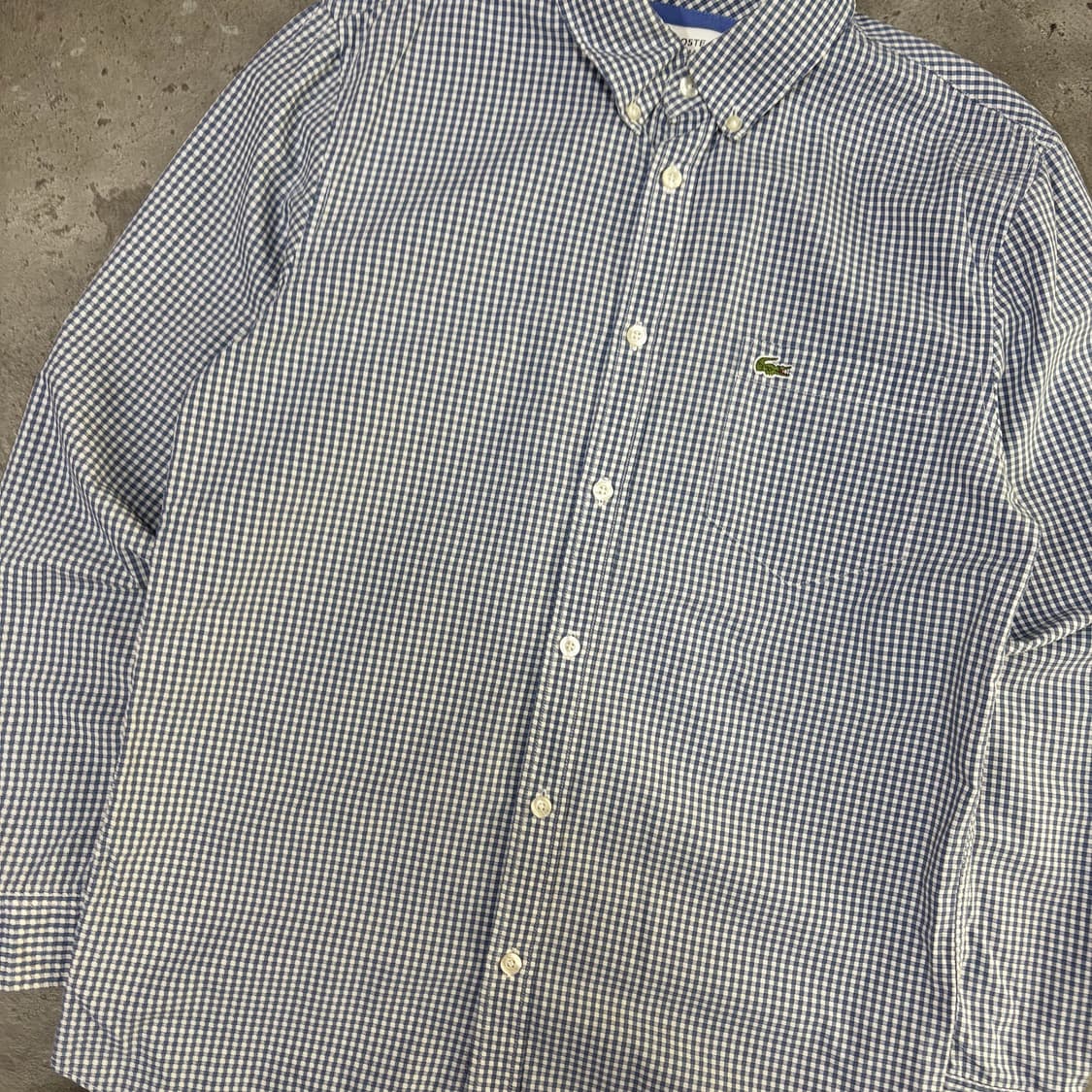 라코스테 체크 셔츠[2327] 상품이미지4