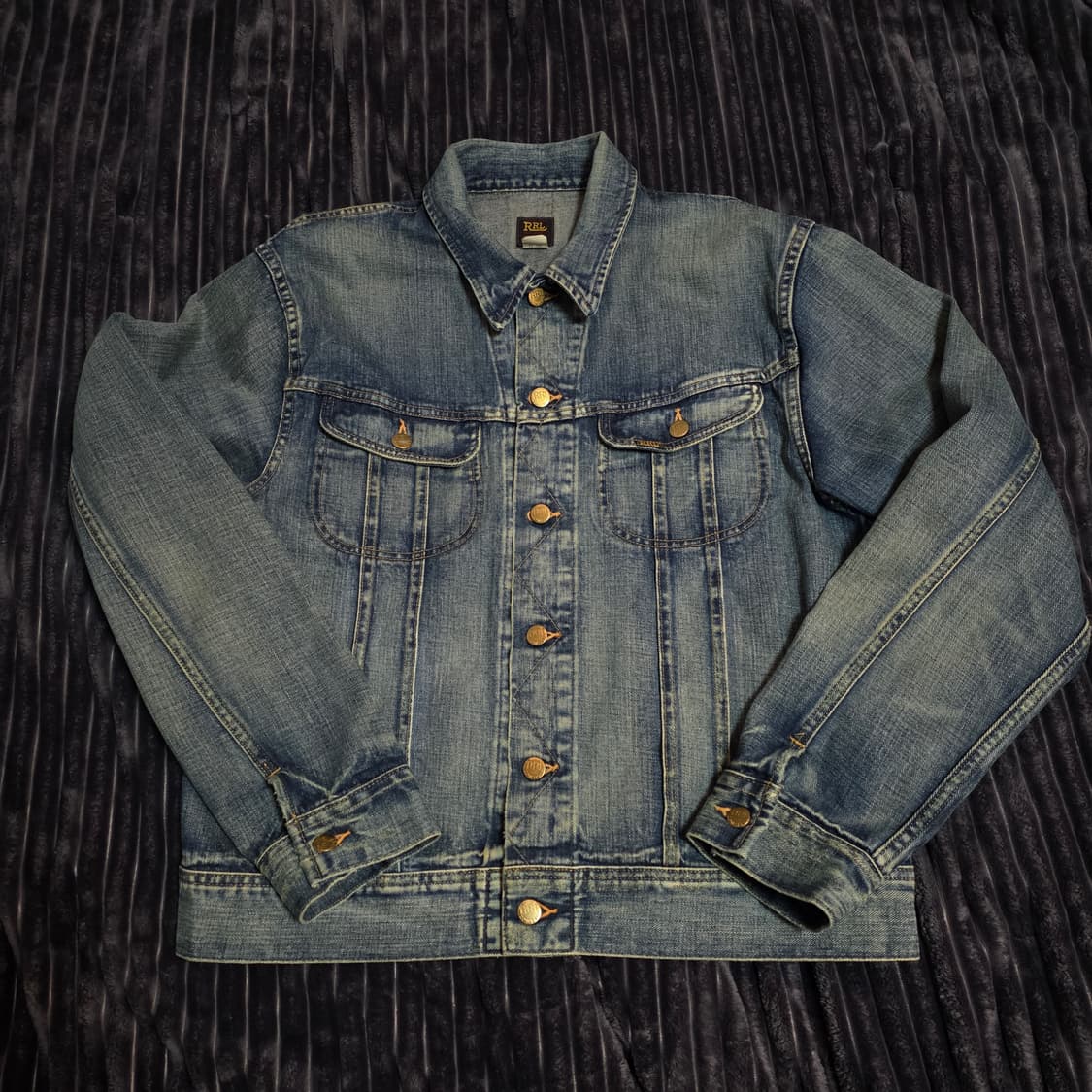 더블알엘 lot271 데님자켓 L 상품이미지1