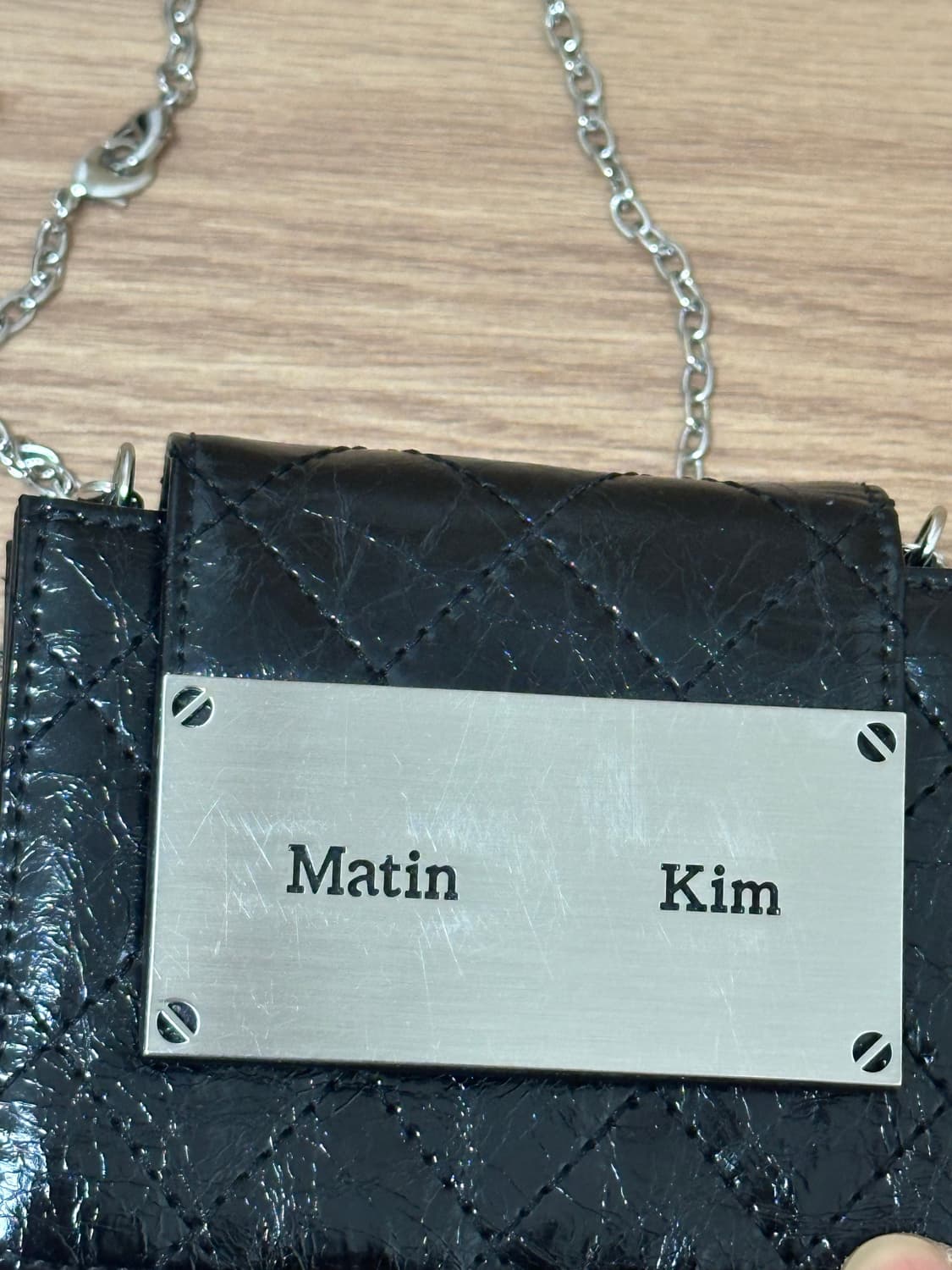 마뗑킴 퀄팅 아코디언 미니백 상품이미지2