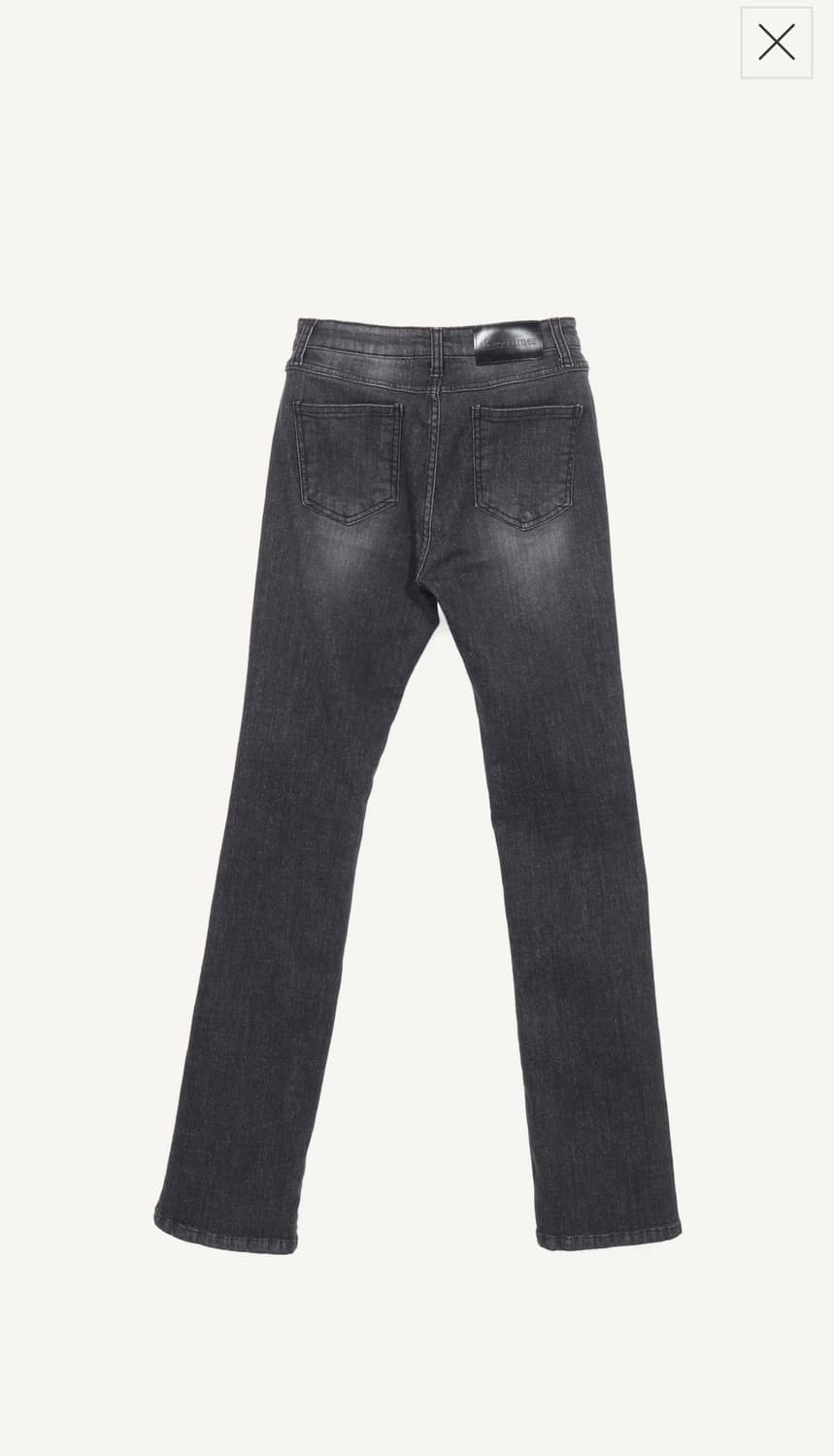 쓰리타임즈 5501 Bootcut black jeans S 상품이미지3