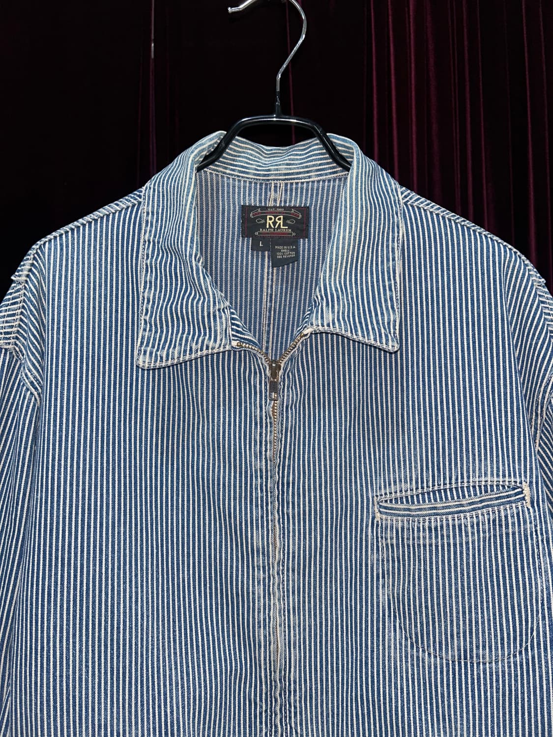 더블알엘 RRL 90s HICKORY STRIPE JACEKT 상품이미지1