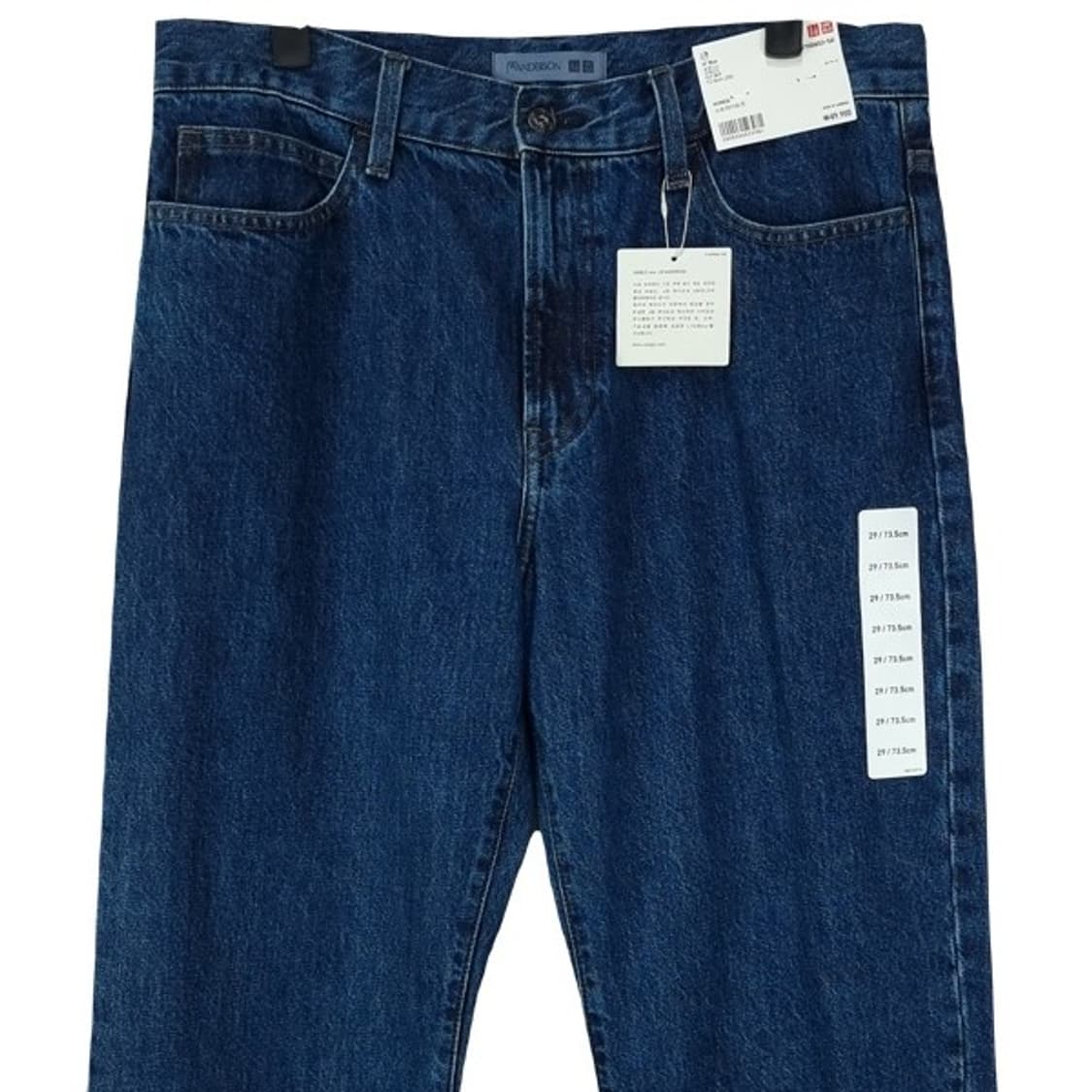 [유니클로 X JW앤더슨](새상품) 루즈핏 데님 팬츠 청바지 M19431 상품이미지4