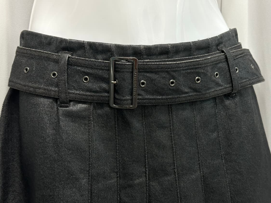 버버리 블루라벨 데님 핀턱 플리츠 스커트 상품이미지8