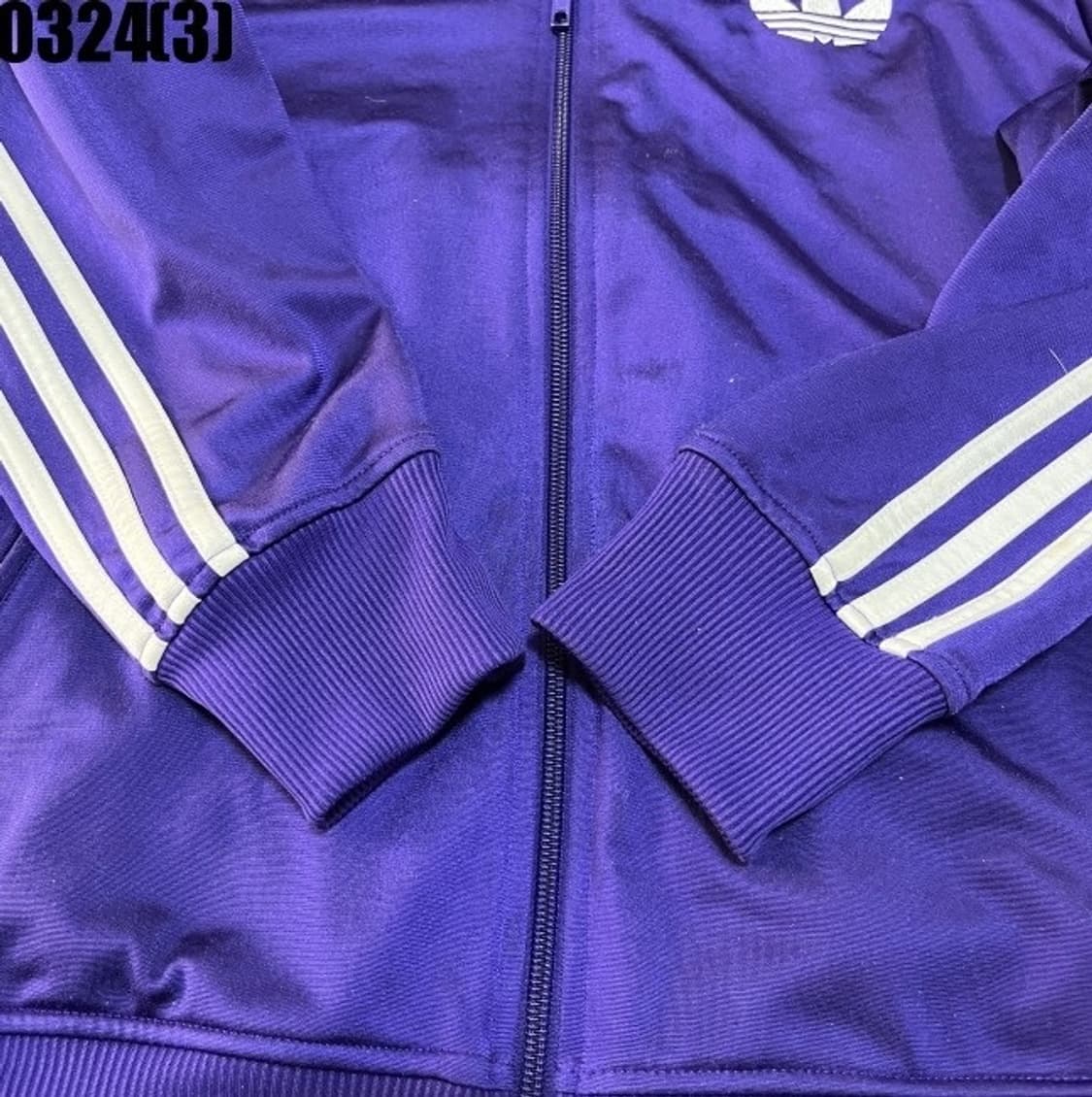 처분 / 아디다스 파이어버드 아디다스져지 져지 퍼플 보라 트랙탑 상품이미지4