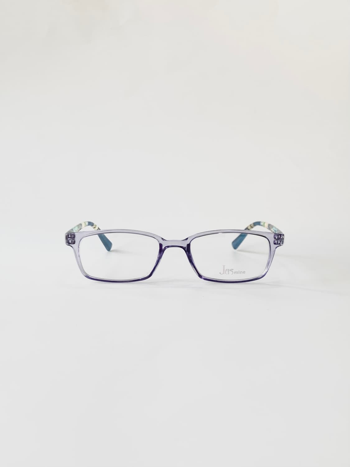 [픽키-632] 애니메이션 짱구 사각 안경 클리어 파랑 상품이미지2