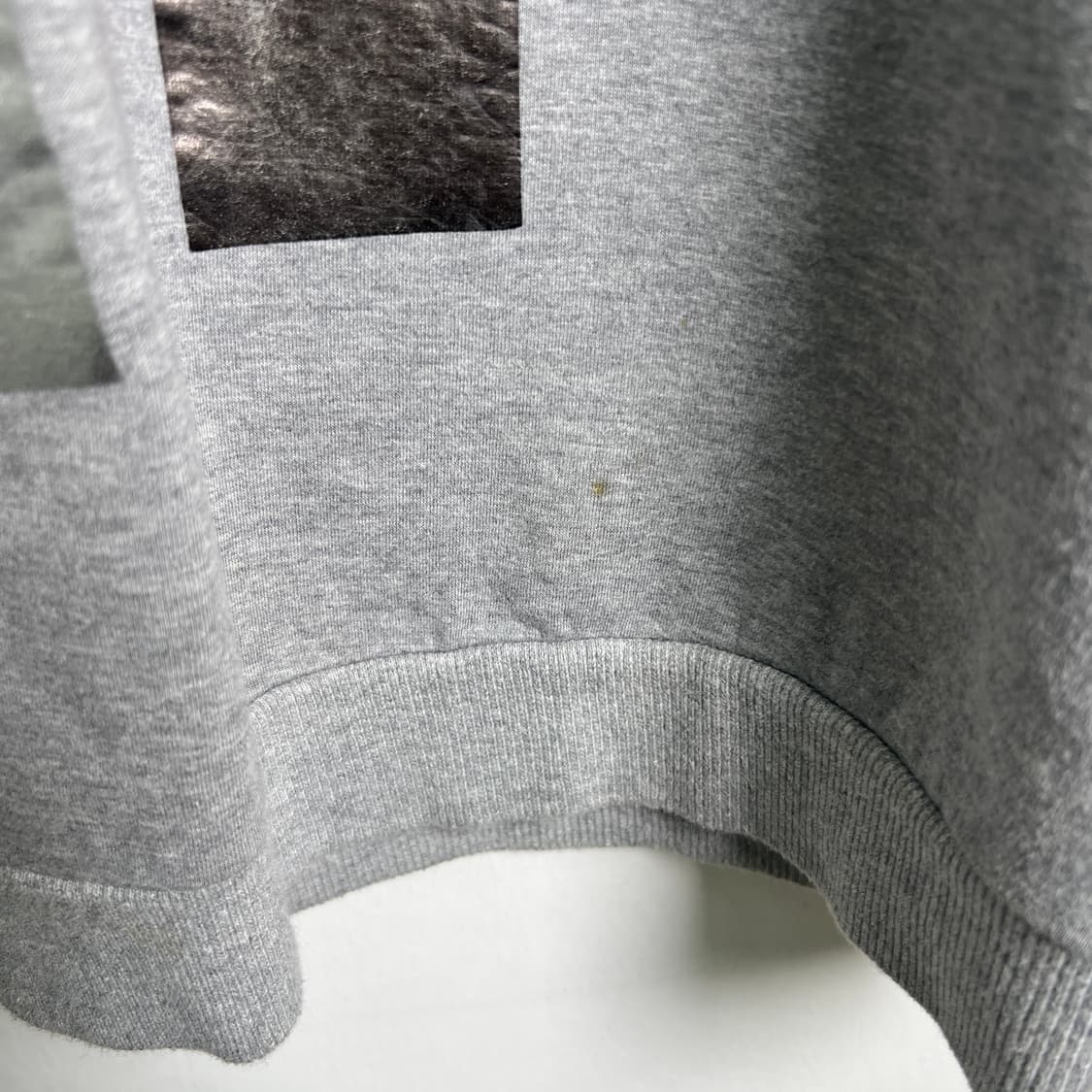 미하라 야스히로 테이핑 디테일 배색 그레이 맨투맨 50 상품이미지9