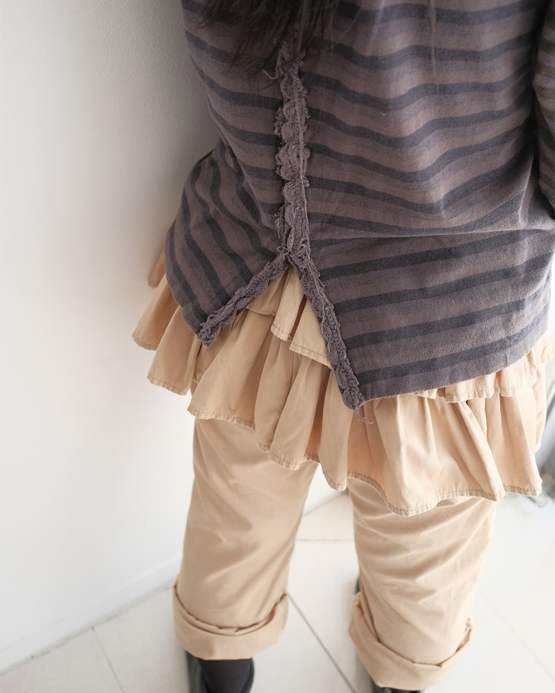 Back frill pants 상품이미지3