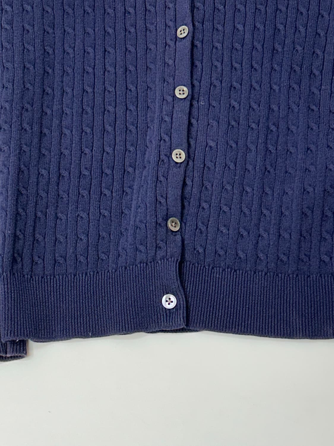 Ralph Lauren sport 네이비 케이블 니트 가디건 상품이미지4