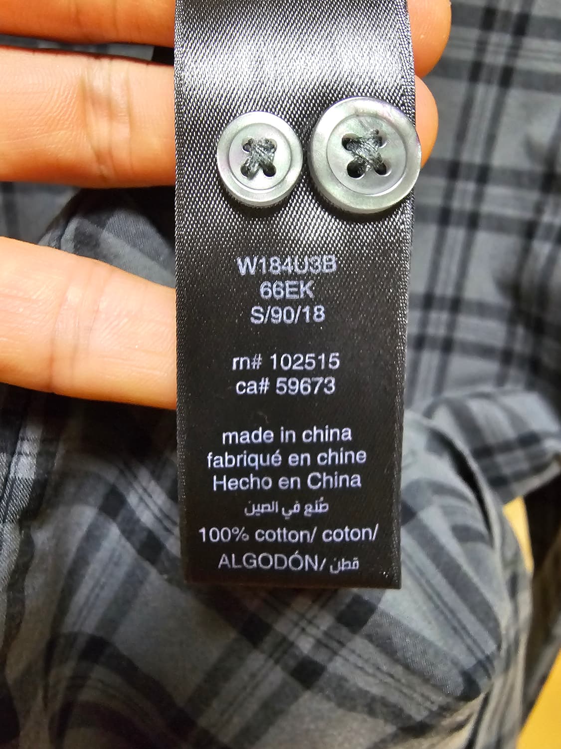 존바바토스 셔츠 코튼 M 상품이미지9