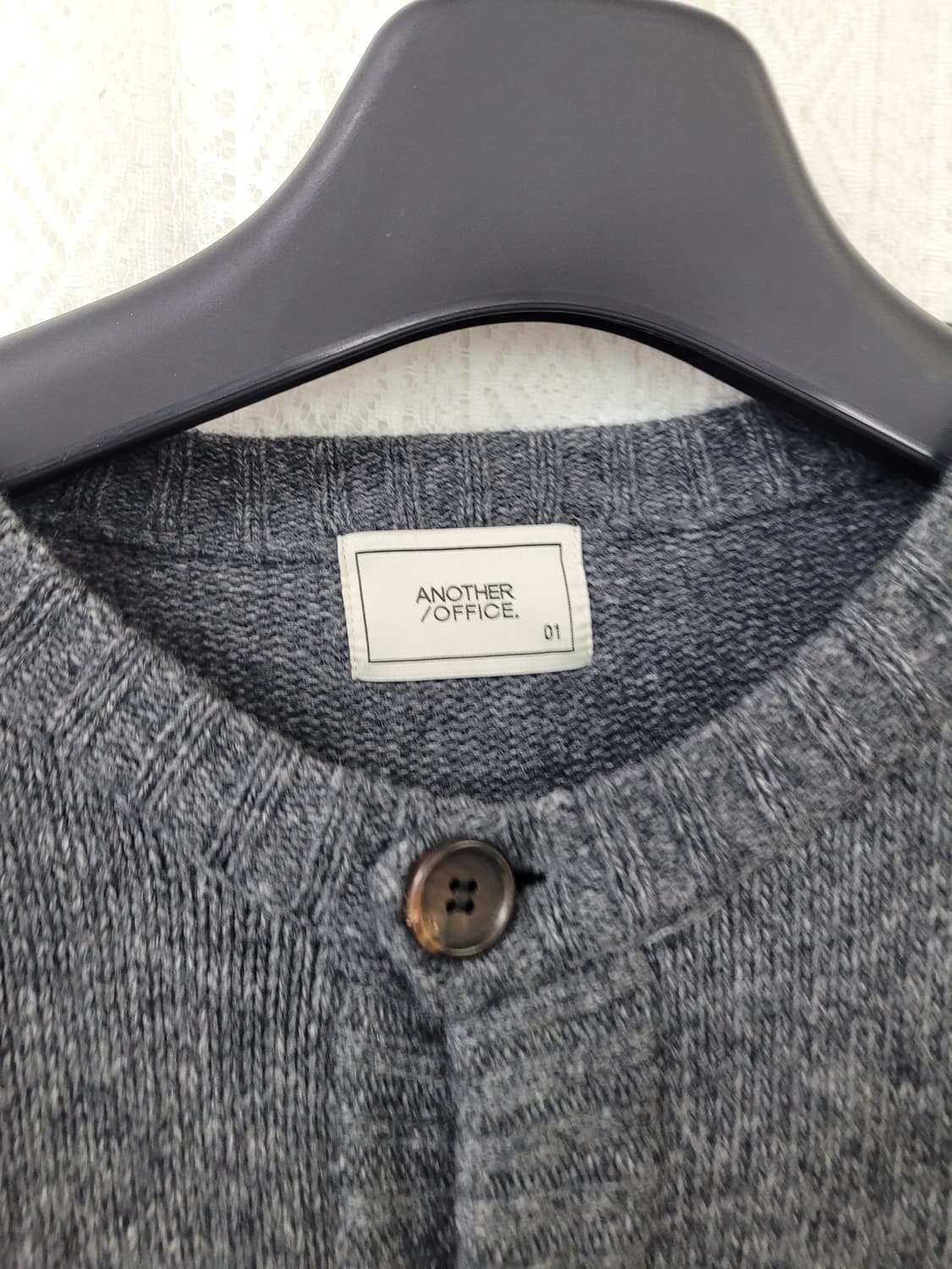 (1)어나더오피스 울 가디건 상품이미지4