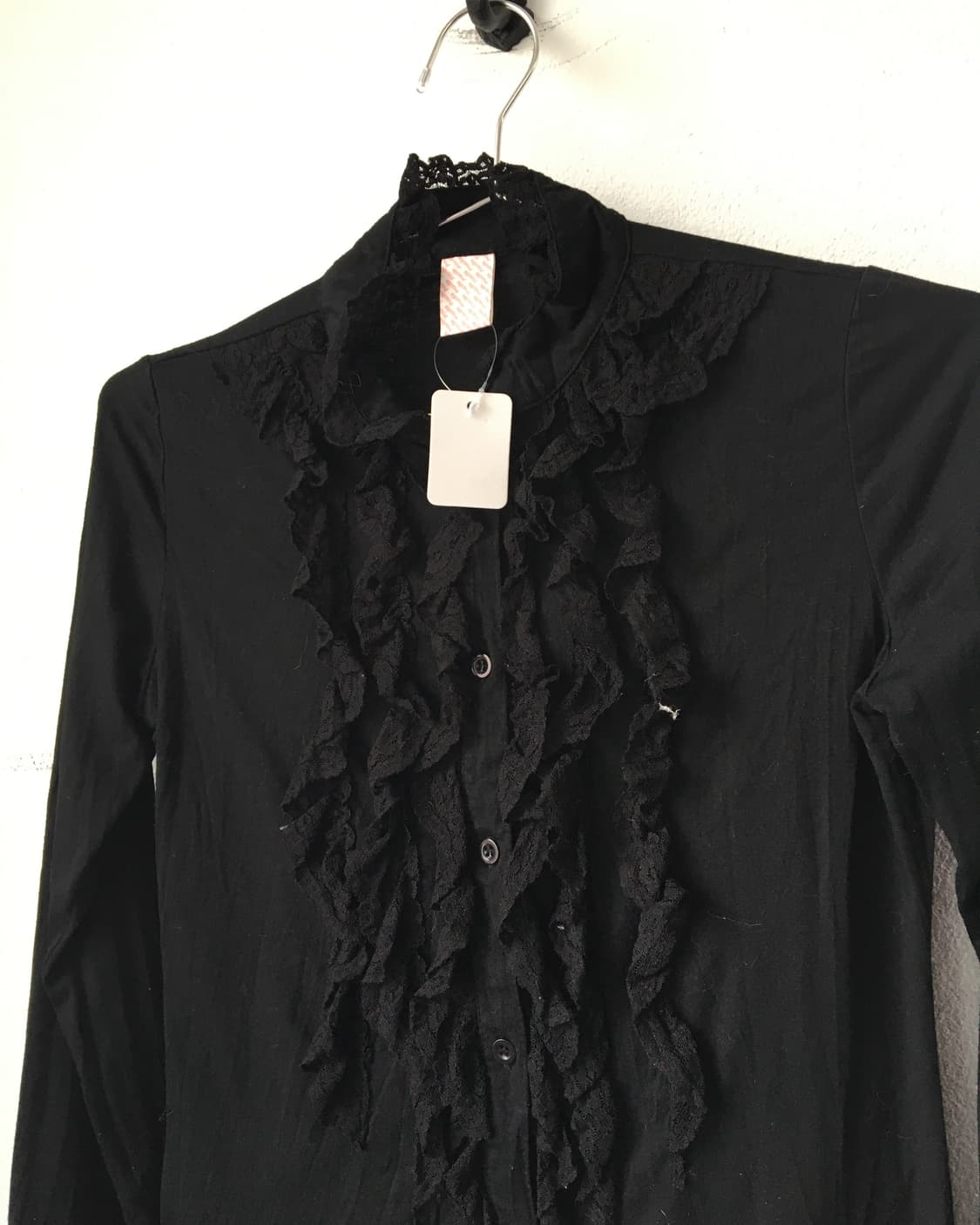 Frill high neck sleeve 상품이미지2