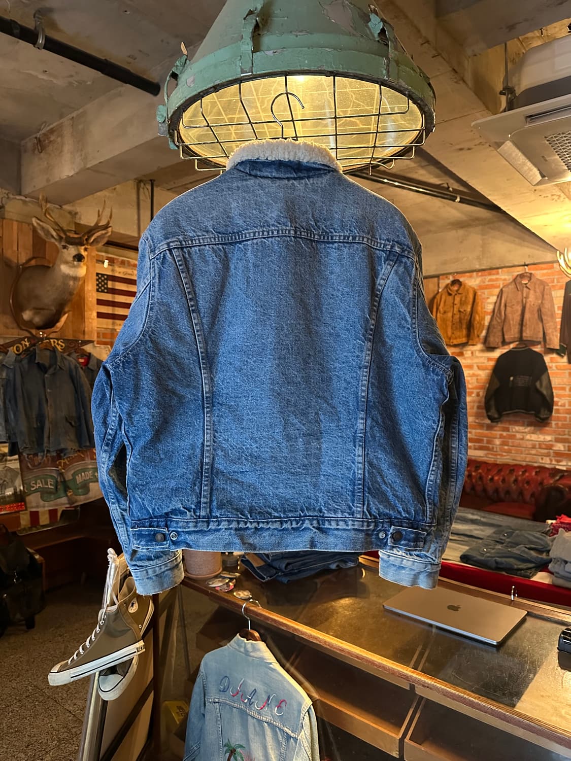 70s USA 빈티지 리바이스 3세대 셰르파 데님 자켓 상품이미지5