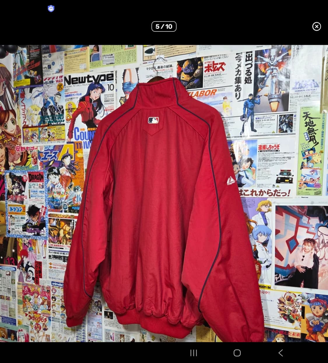 마제스틱 레드삭스 바시티자켓 XL 상품이미지3