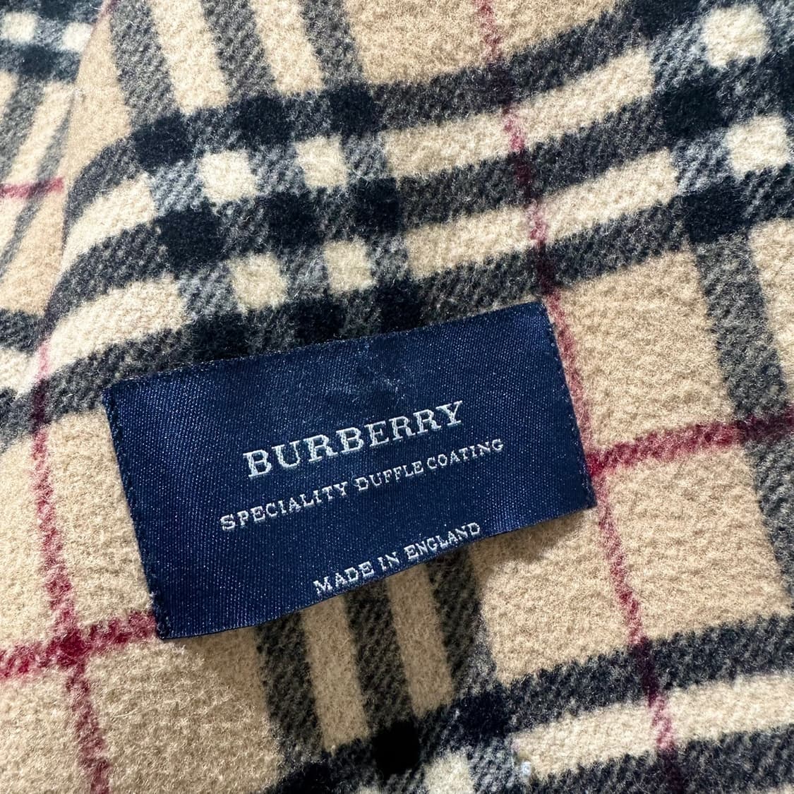 버버리 노바체크 라이닝 더플 코트 상품이미지8