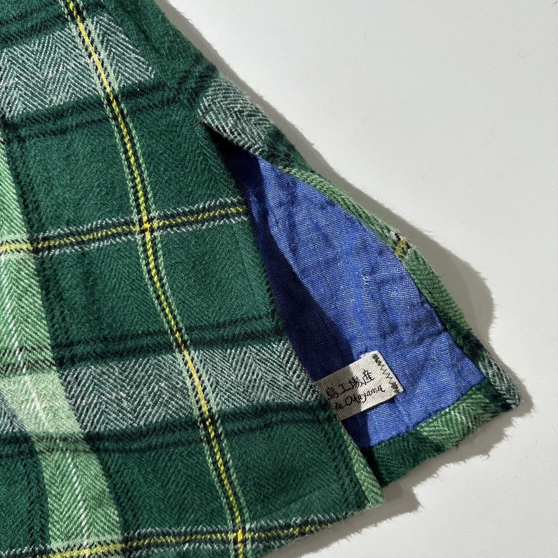 캐피탈 플란넬 체크 원피스 상품이미지5