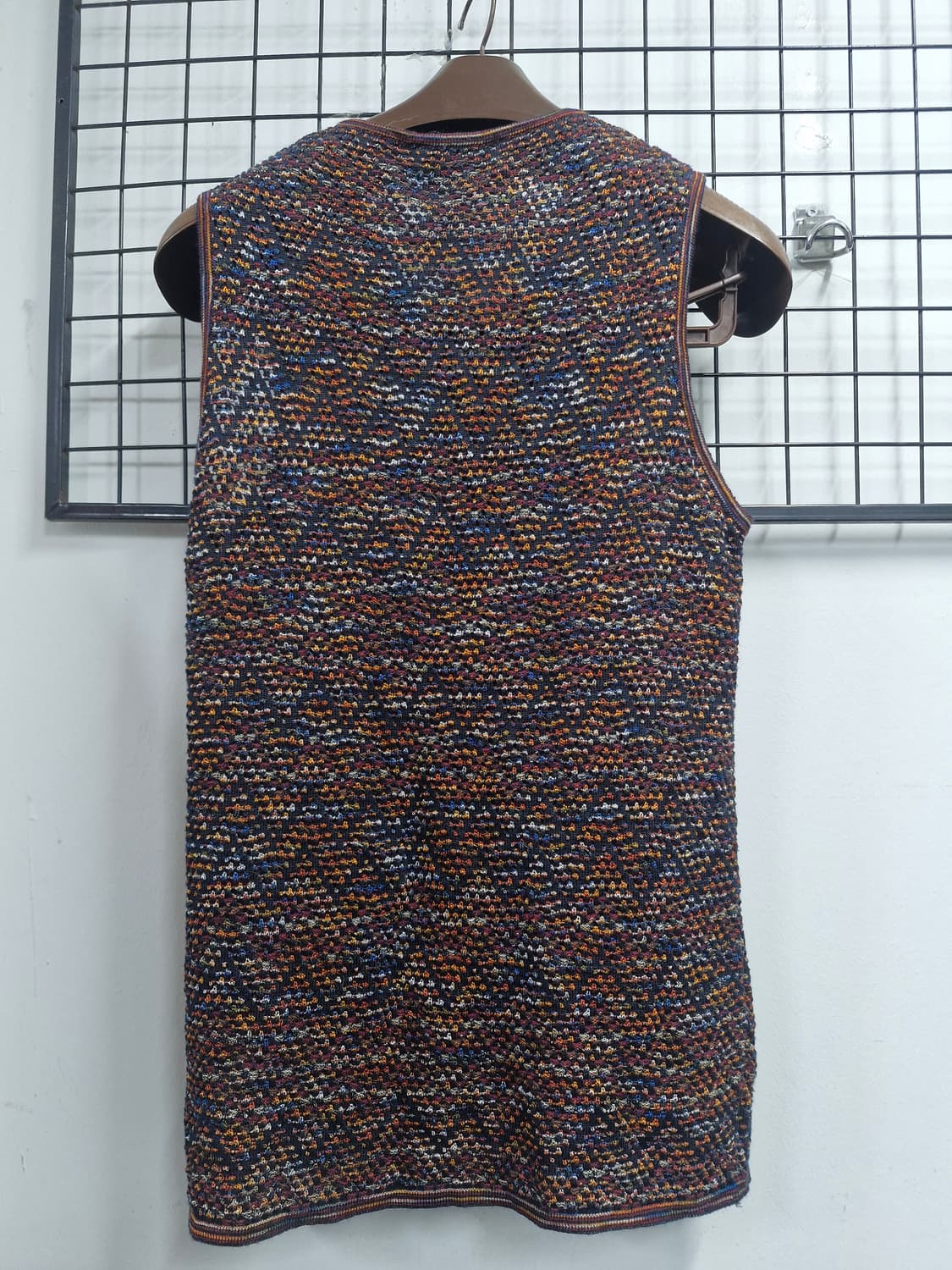 90-95M 미쏘니 스포츠 빈티지 니트 베스트. 상품이미지5