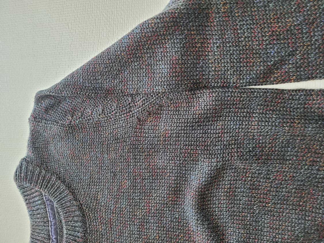 몰리 Mouli 남자 라운드넥 울 니트 100 카키 상품이미지6