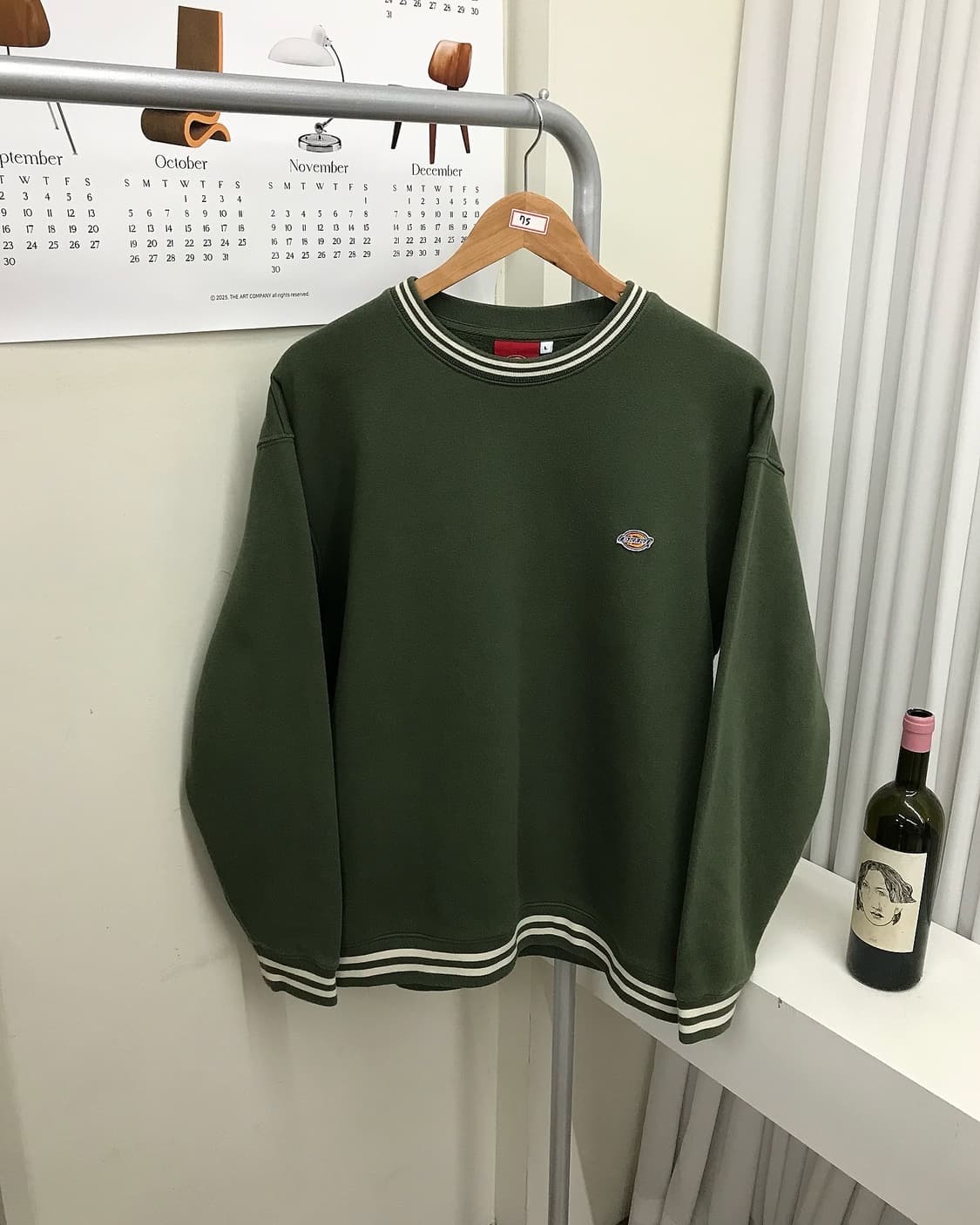 디키즈 올리브그린 맨투맨 상품이미지1