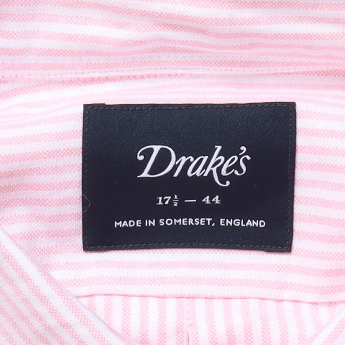 드레익스 Drake's Stripe Cotton Shirt 

 상품이미지7