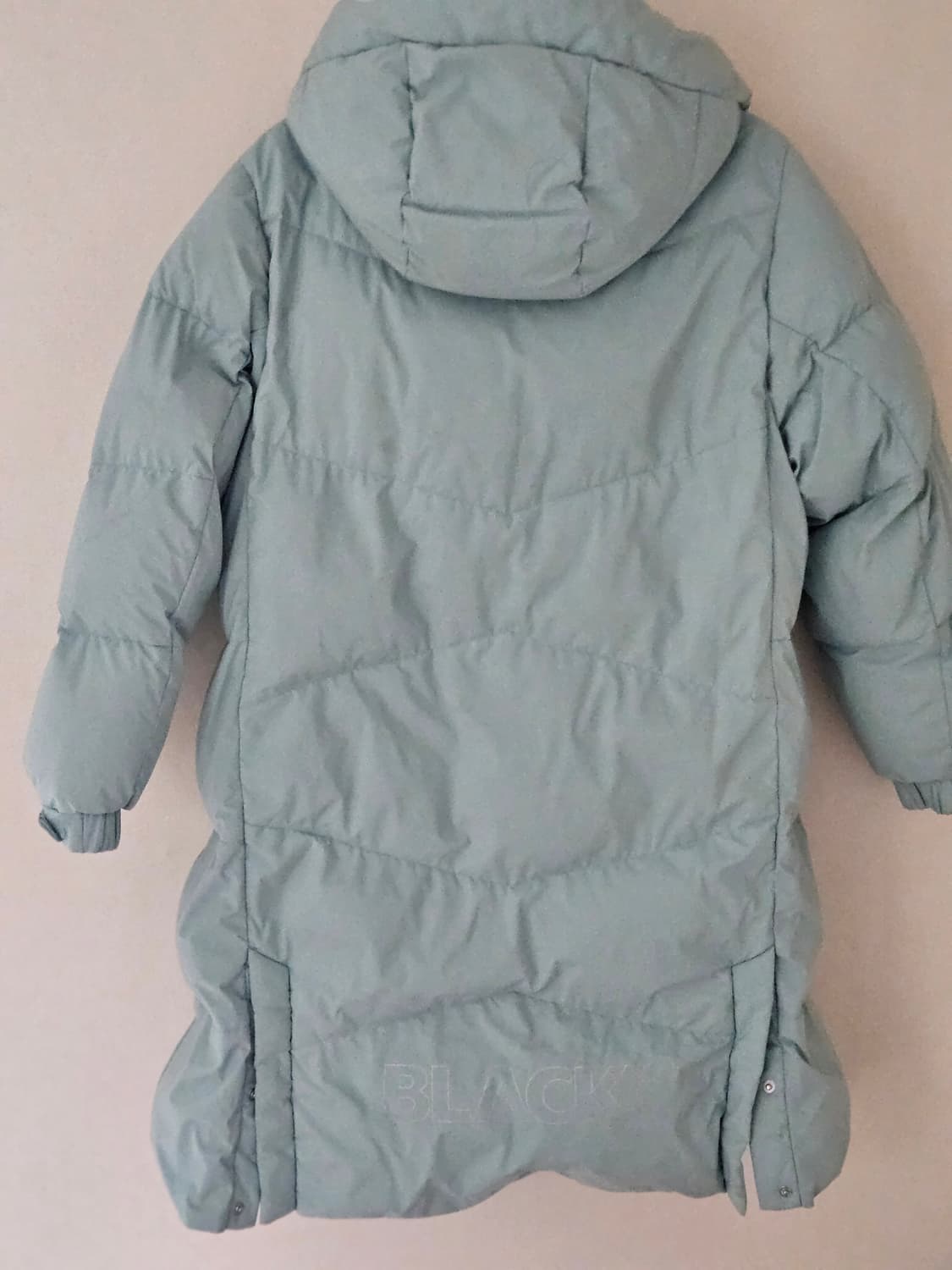 여성 블랙야크  챔프 롱패딩 155 민트 상품이미지2