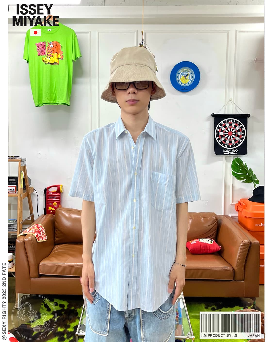 1990s ISSEY MIYAKE I.M Product 1/2 Shirt 상품이미지1