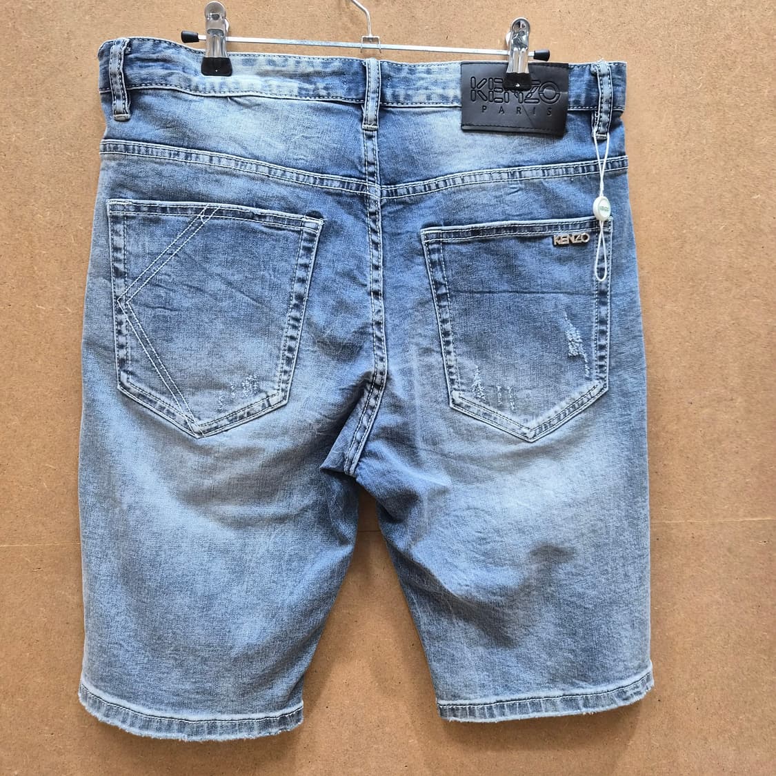 겐조(KENZO) 로고 패치 데님 쇼츠 상품이미지10