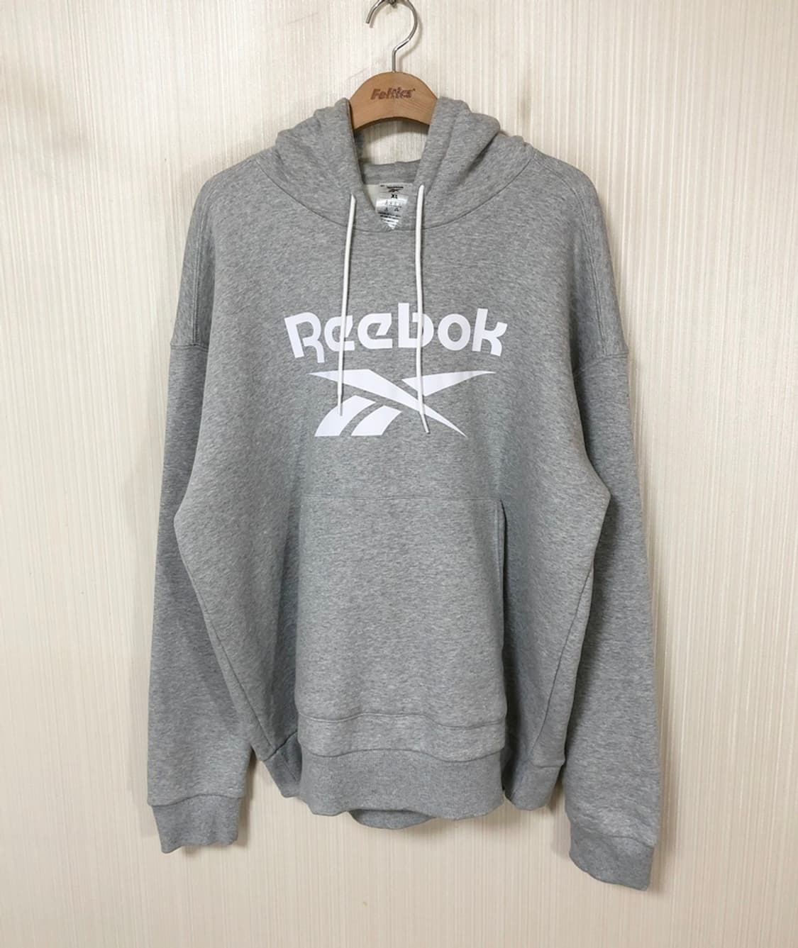 리복 빅로고 플리스 후드티셔츠 XL(해외) 상품이미지1