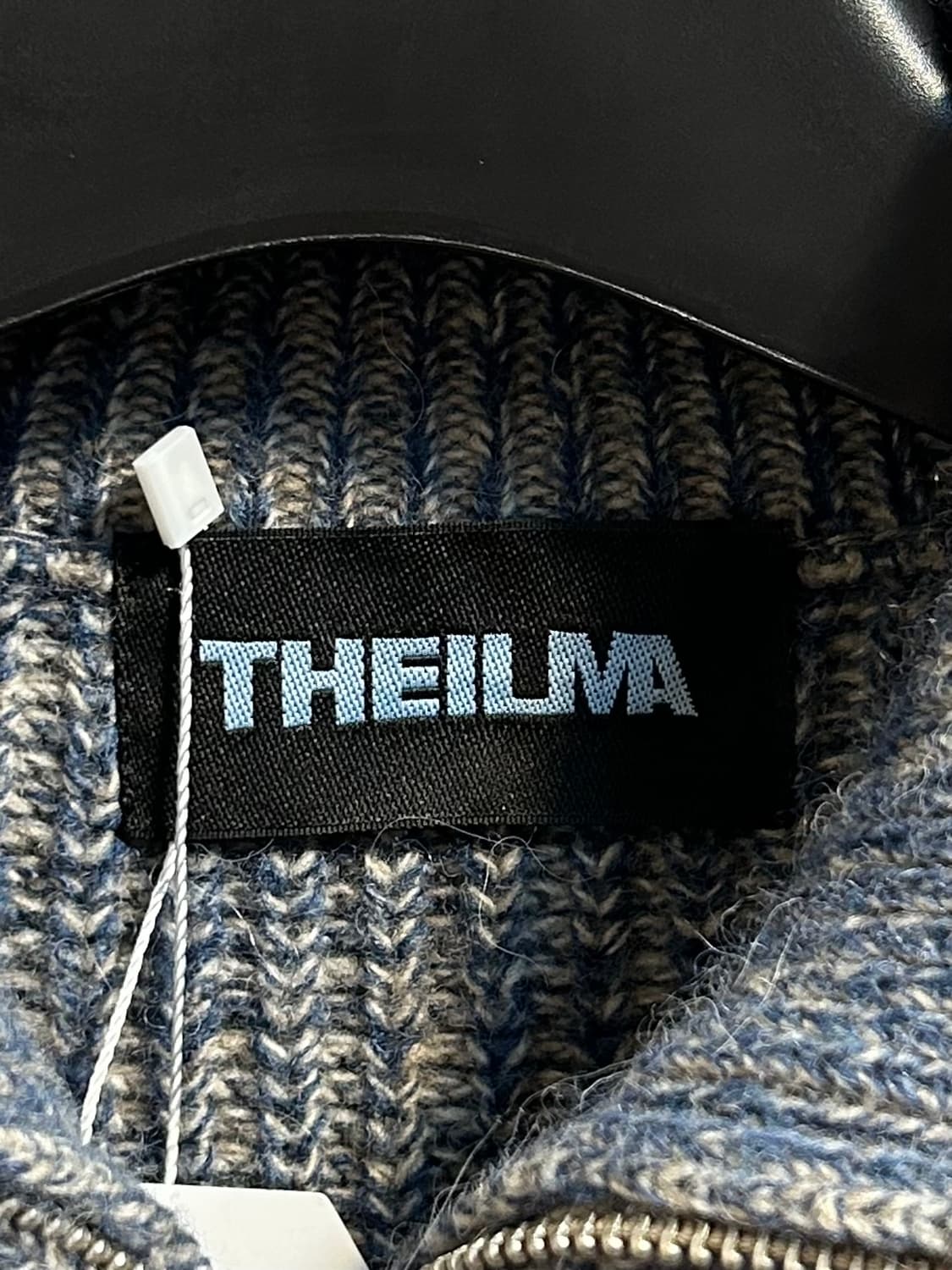 더일마 알파카 벌룬슬리브 크롭 집업 가디건 상품이미지7