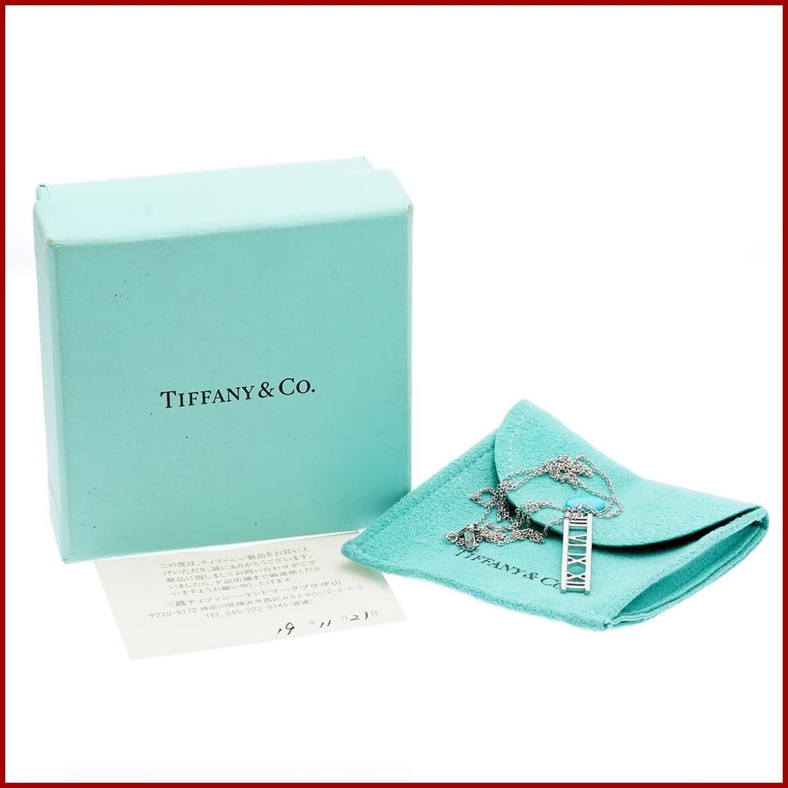 티파니앤코 아틀라스 로마 숫자 18K 목걸이 상품이미지6