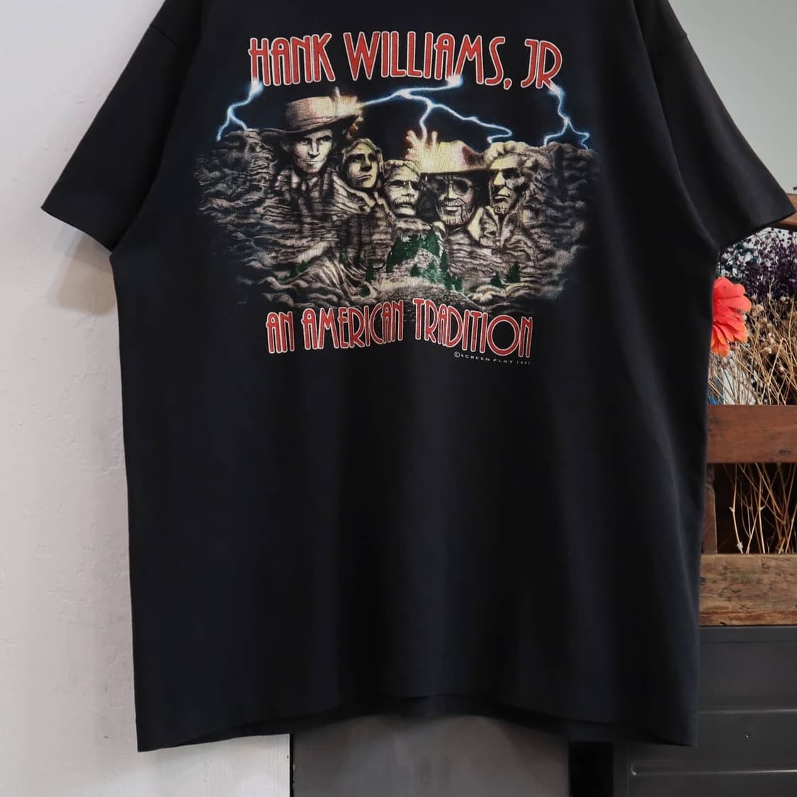 행크 윌리엄스 93s tour concert 티셔츠 상품이미지3