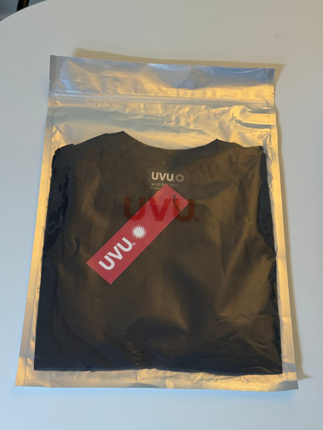 [새상품] UVU S/S Running Top Black 반팔티 팝니다. 상품이미지5