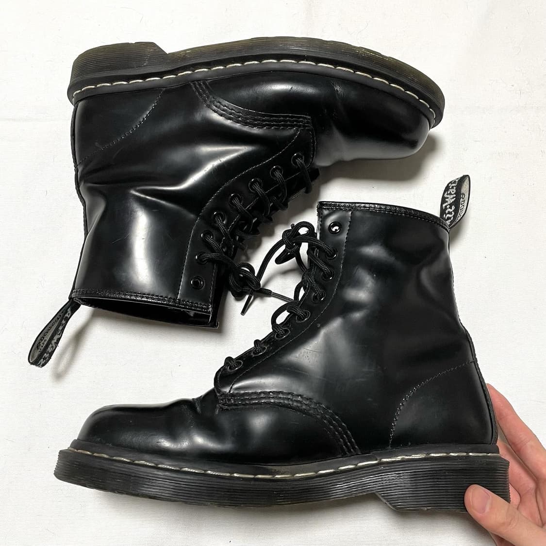 닥터마틴 8홀 화이트 스티치  상품이미지4