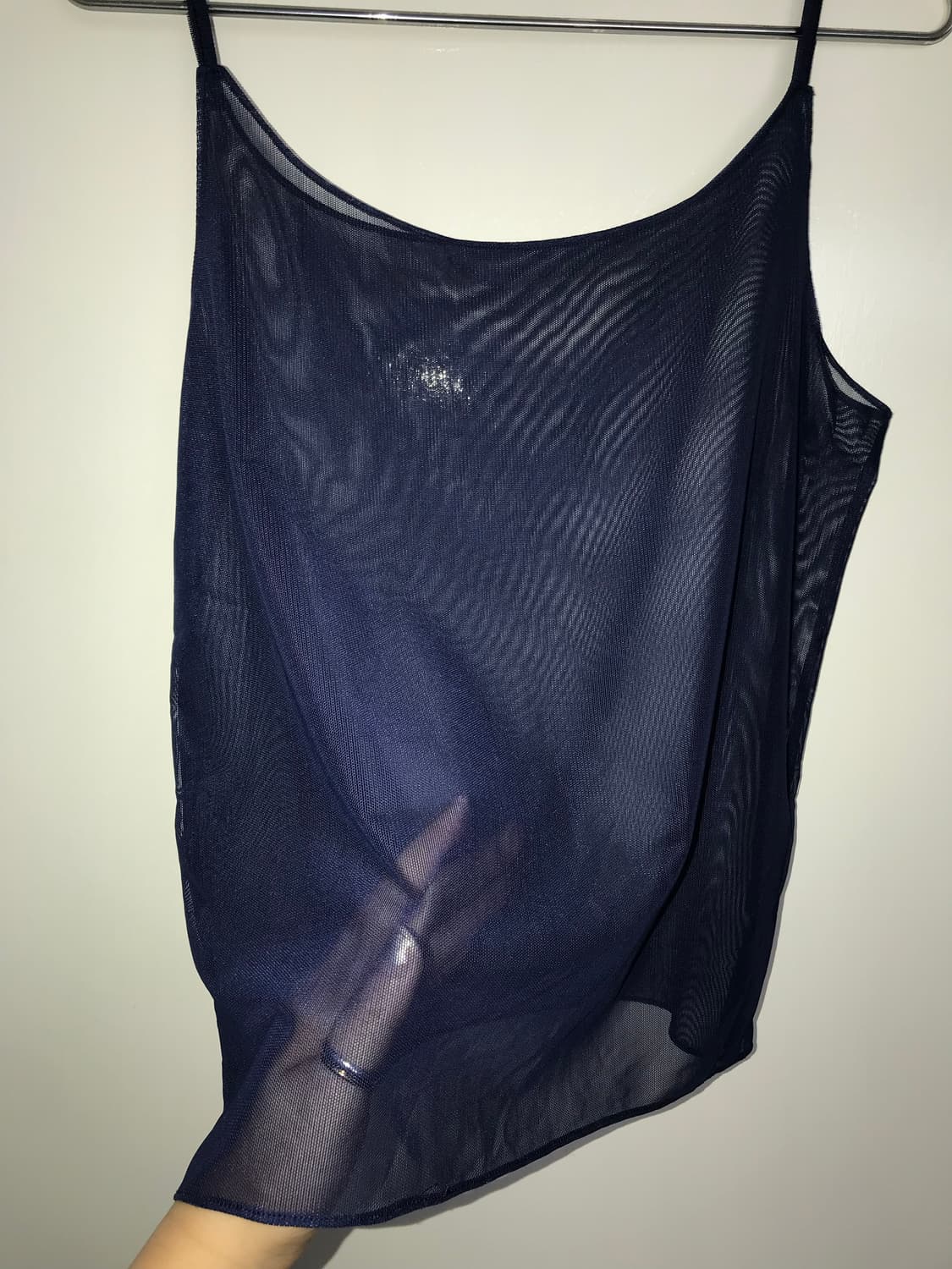 LOA Navy Mesh Summer Sleeveless 상품이미지2