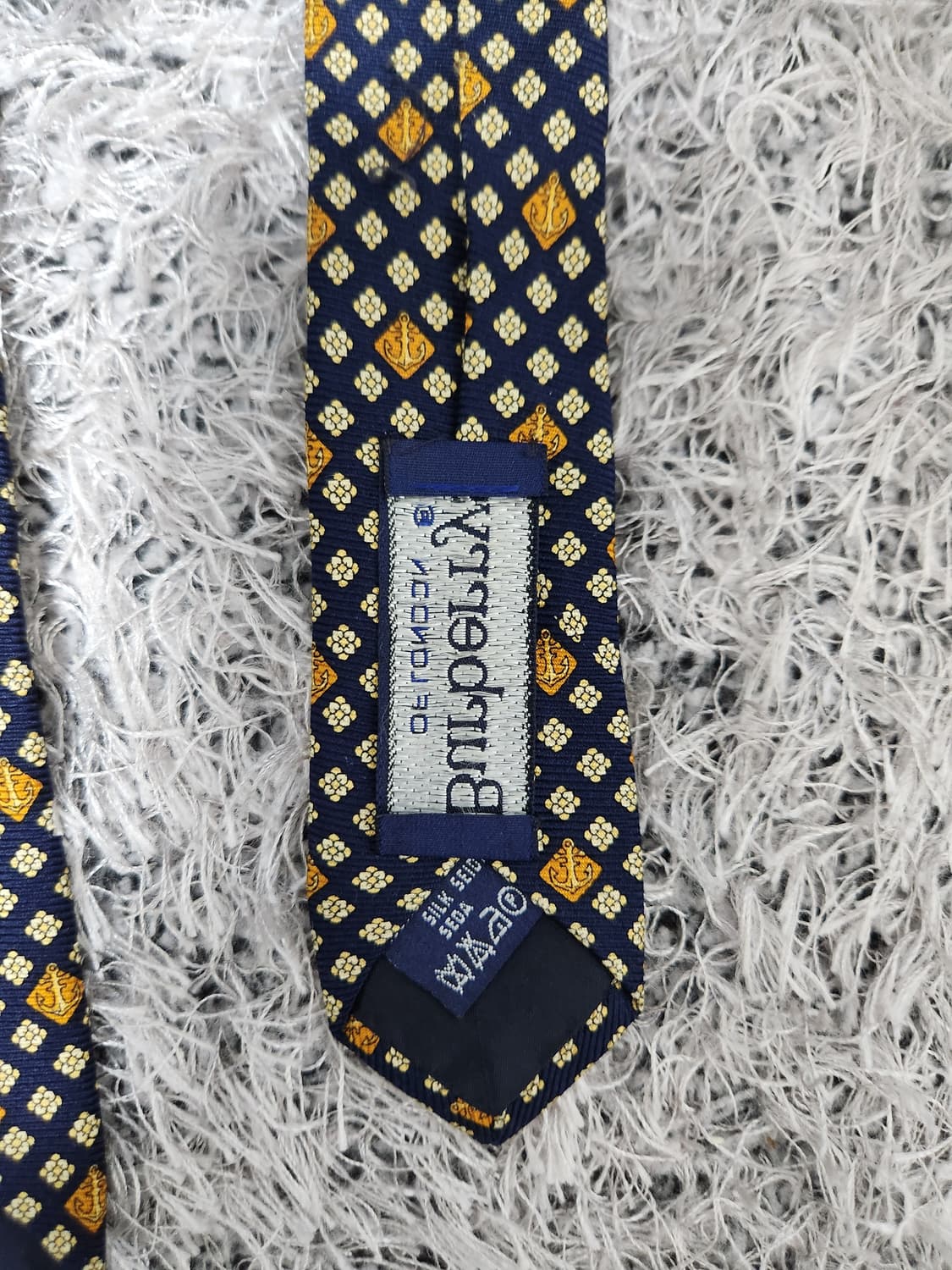 버버리Burberry 닻 패턴 넥타이 Free - N9 상품이미지4