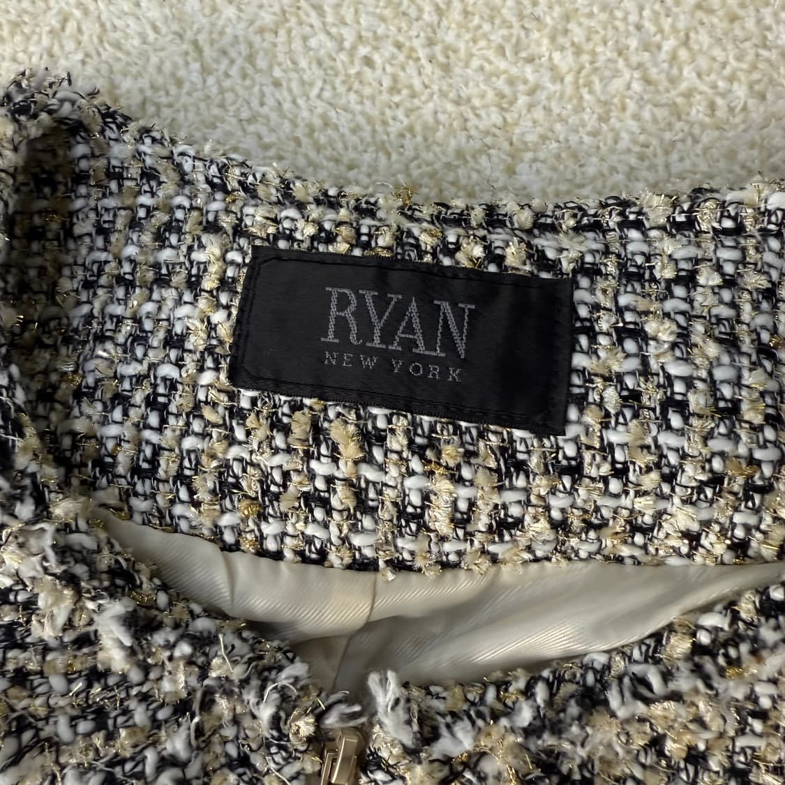 [S] 리안뉴욕 여성 트위드 자켓 1231T1 상품이미지3