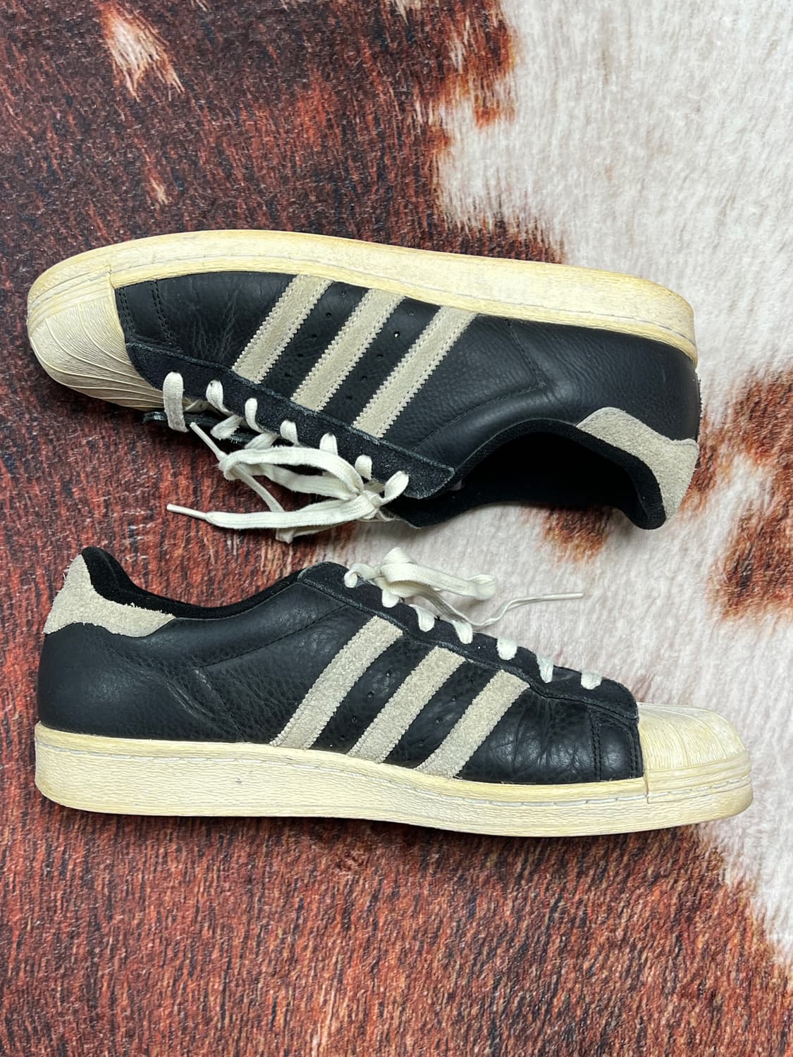 [285] 아디다스 슈퍼스타 82 블랙 상품이미지3