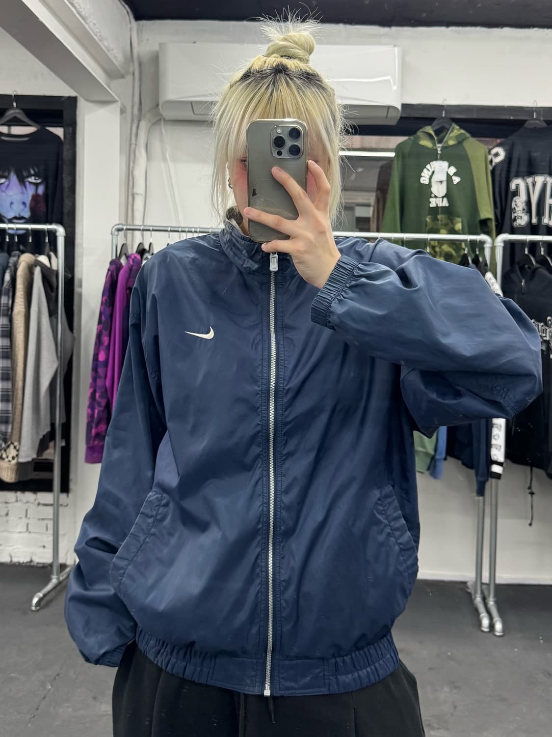 나이키 백스우시 올드스쿨 바람막이 상품이미지1