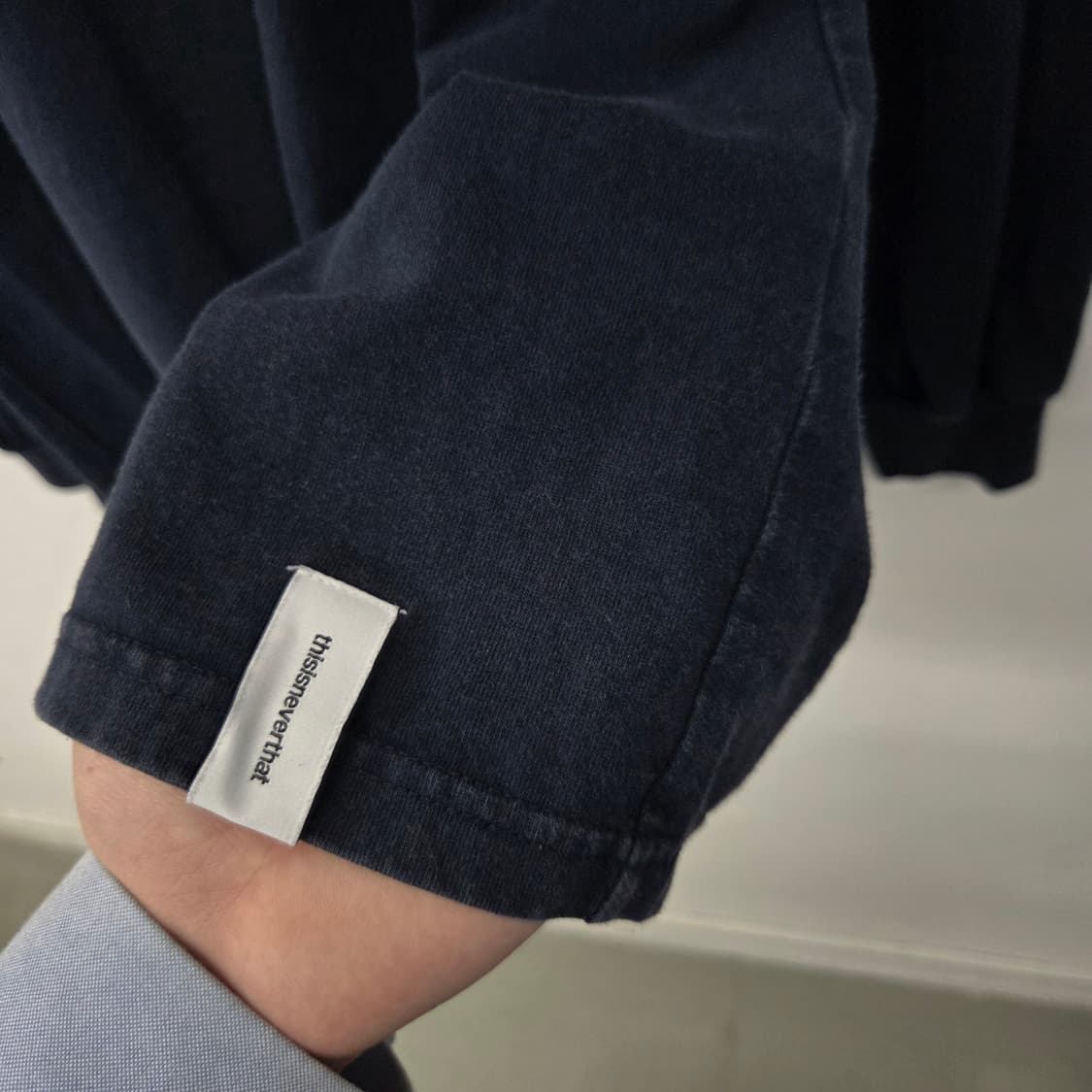 디스이즈네버댓 네이비 롱슬리브 남성XL 상품이미지3