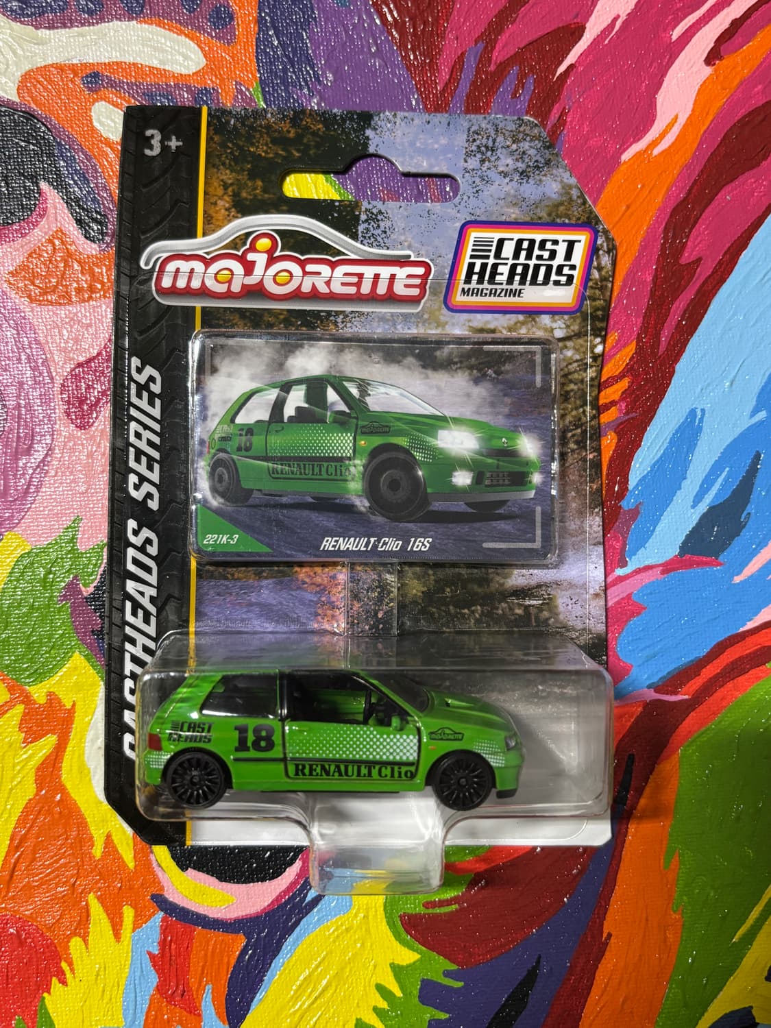 미개봉) 르노 클리오 다이캐스트 마조렛 인테리어 소품 상품이미지1
